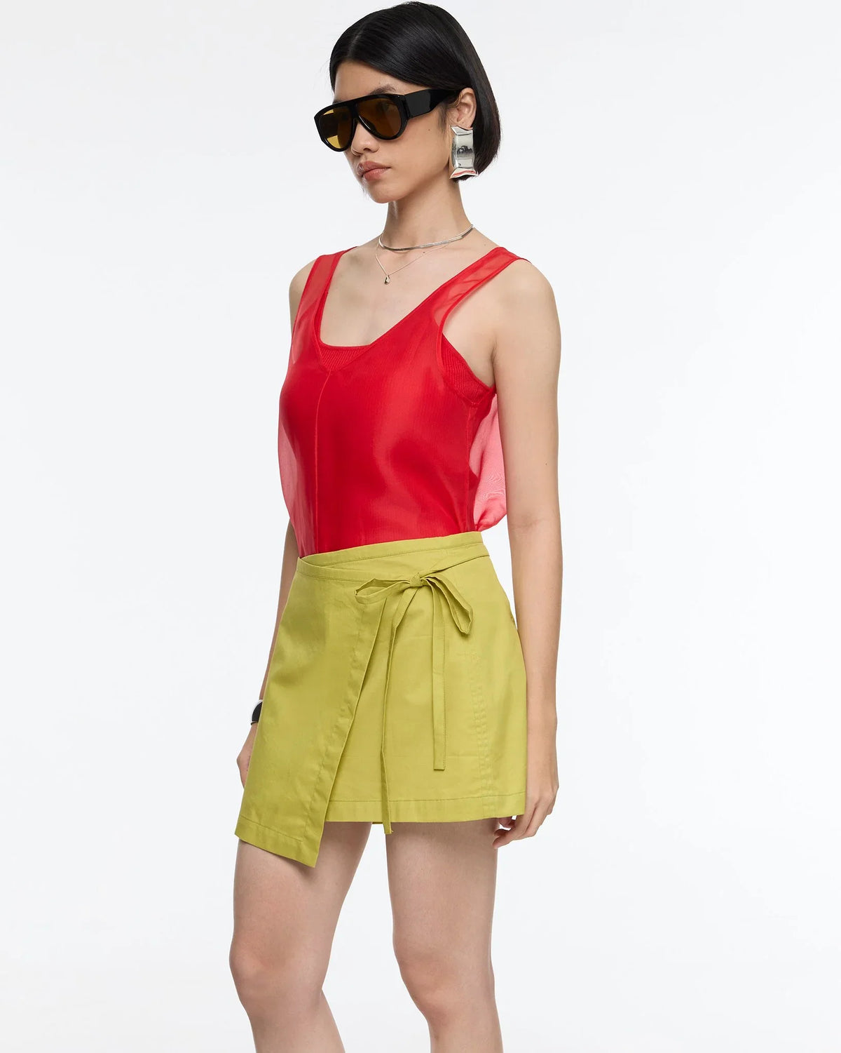 ROCK DAISY | Maisie Wrap Apron Mini Skirt