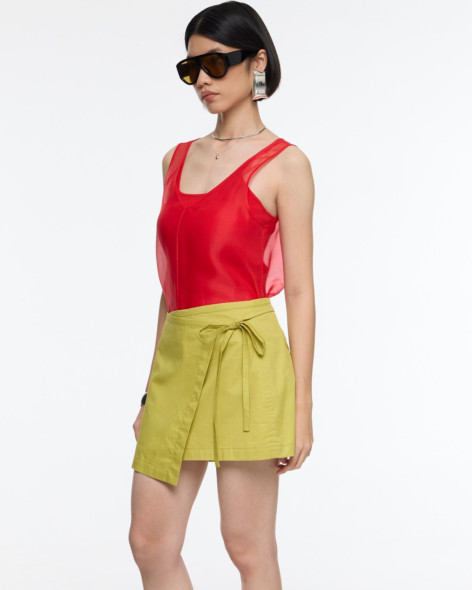 ROCK DAISY | Maisie Wrap Apron Mini Skirt