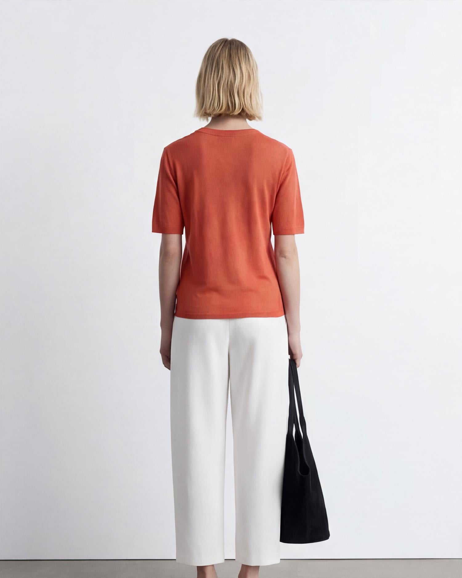 LAYERPLAN | Éla Linen Blend Knit Tee