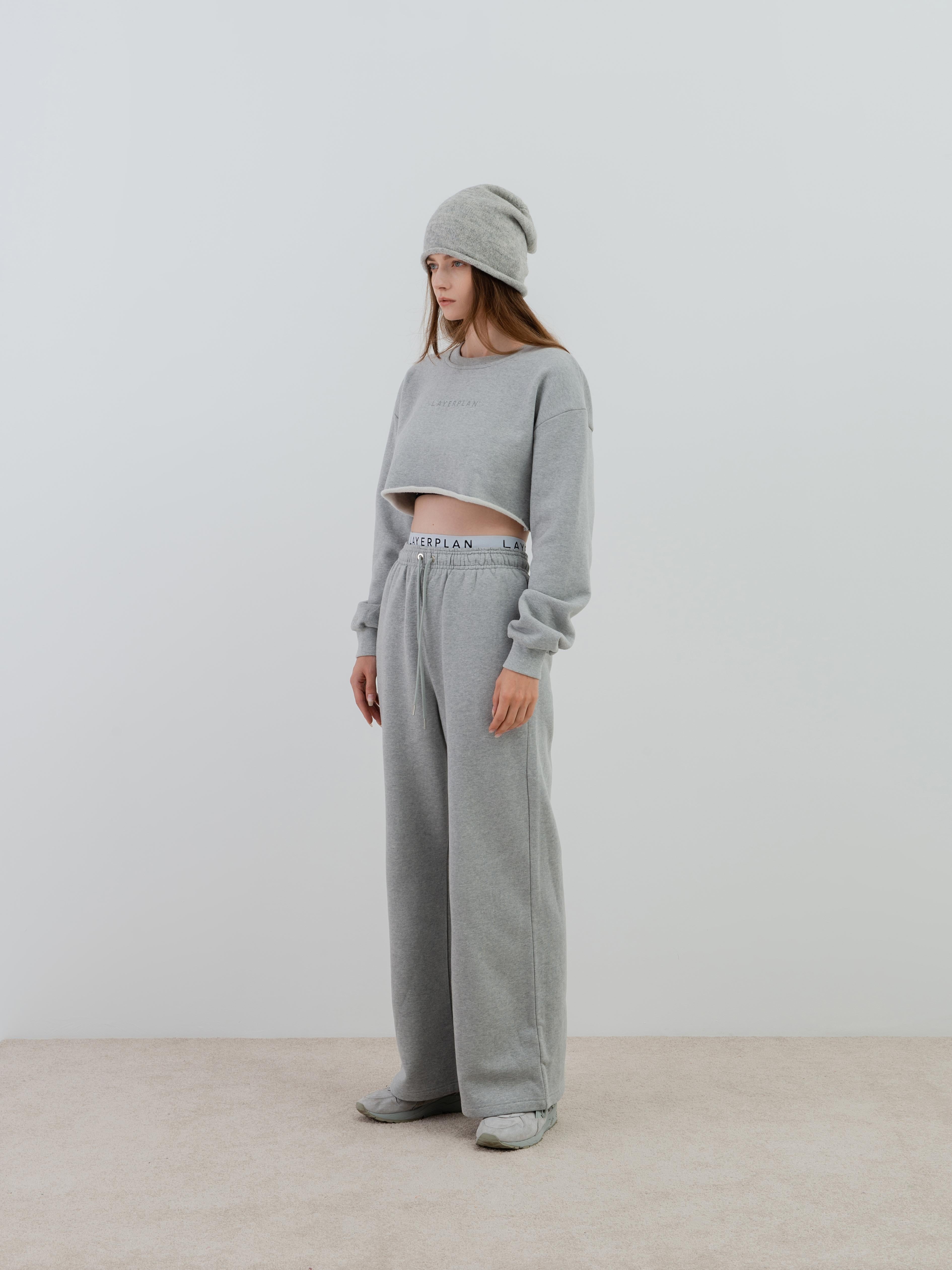 LAYERPLAN | LP Wideleg Logo Sweater Set