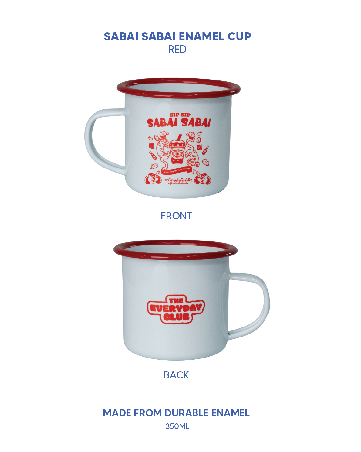 THE EVERYDAY CLUB | Sabai Sabai Enamel Wares