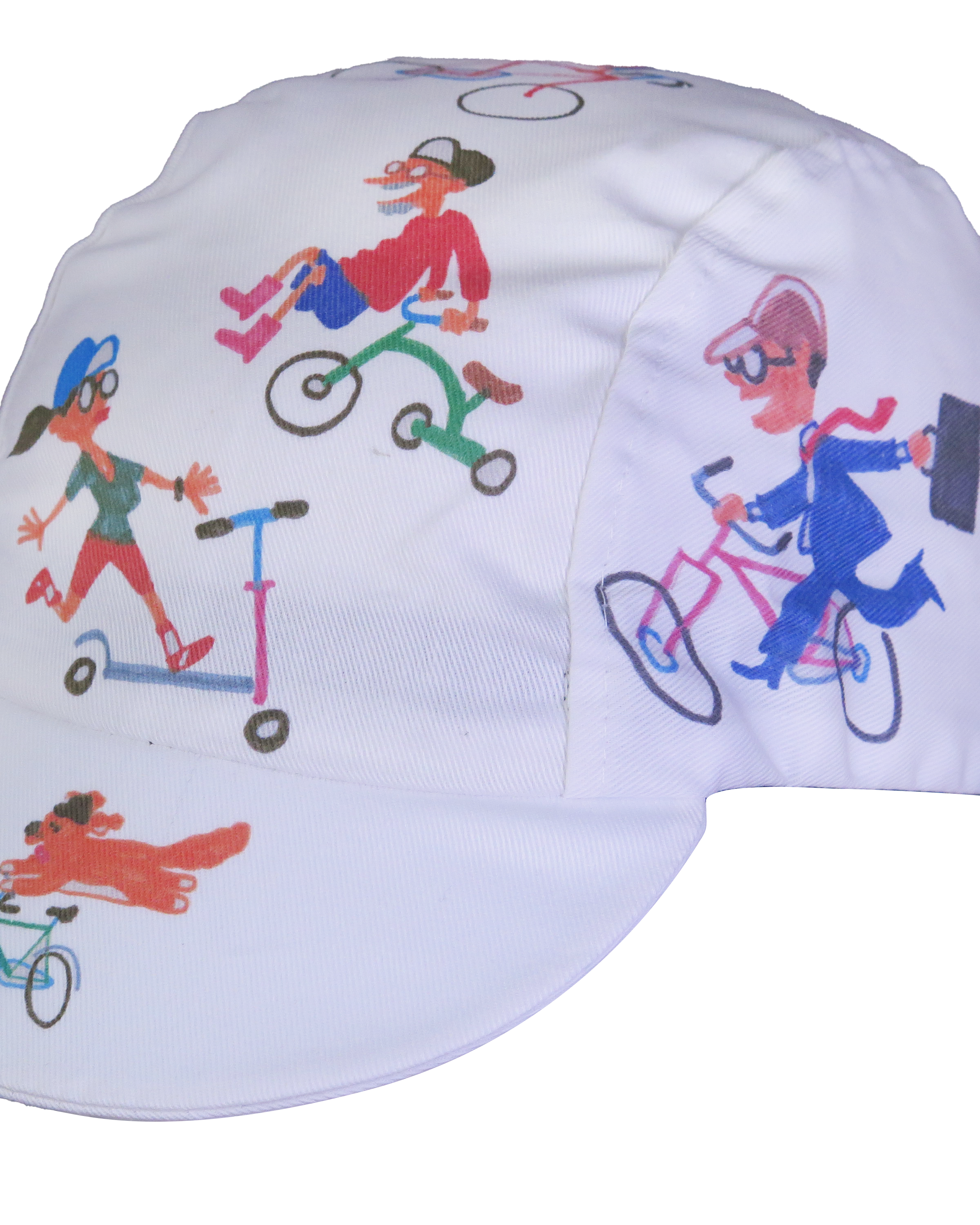 A DESIGN BY TAKACHYA | Faizal Caricatures x TKC CycleShiok! Cycling Cap