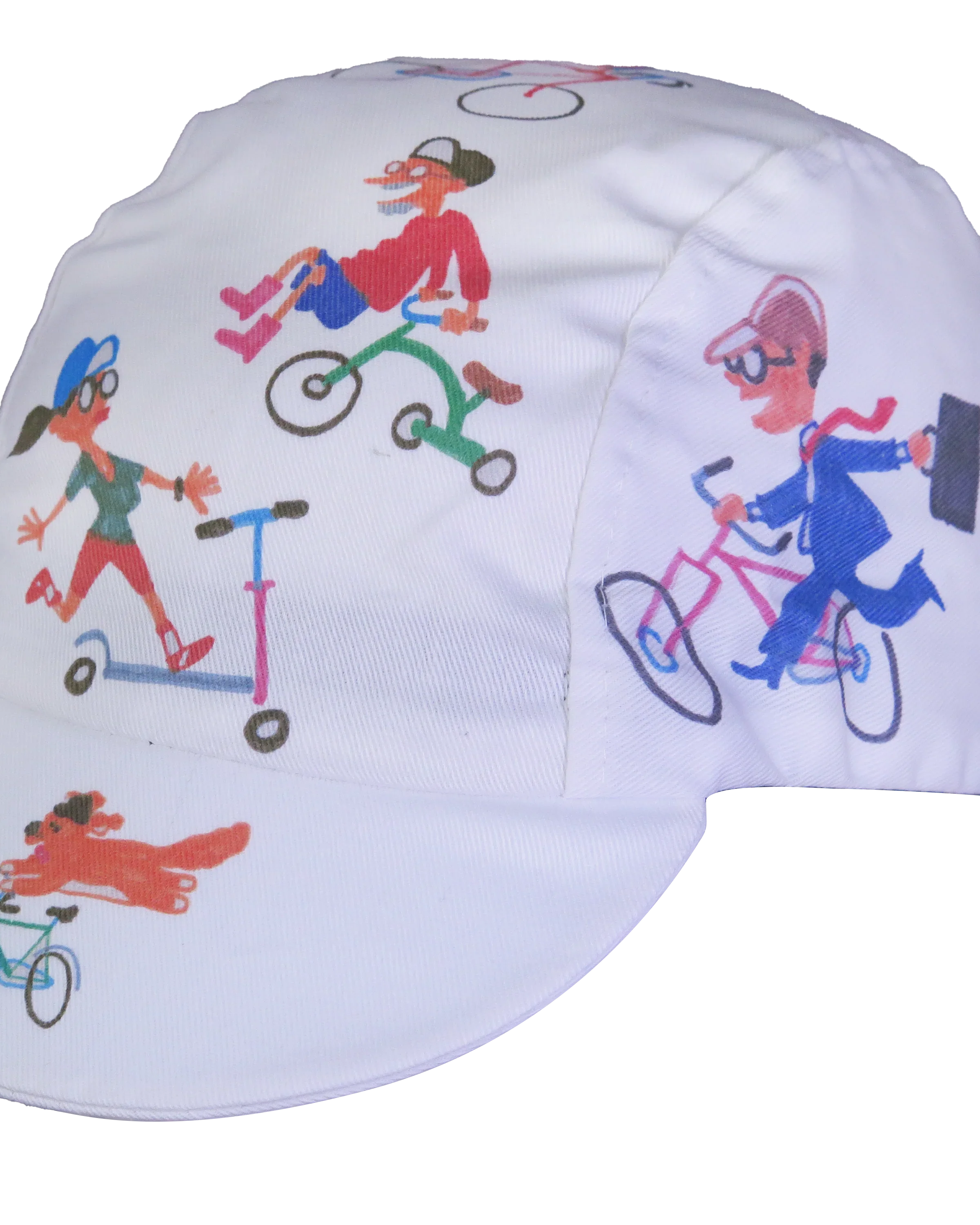 A DESIGN BY TAKACHYA | Faizal Caricatures x TKC CycleShiok! Cycling Cap