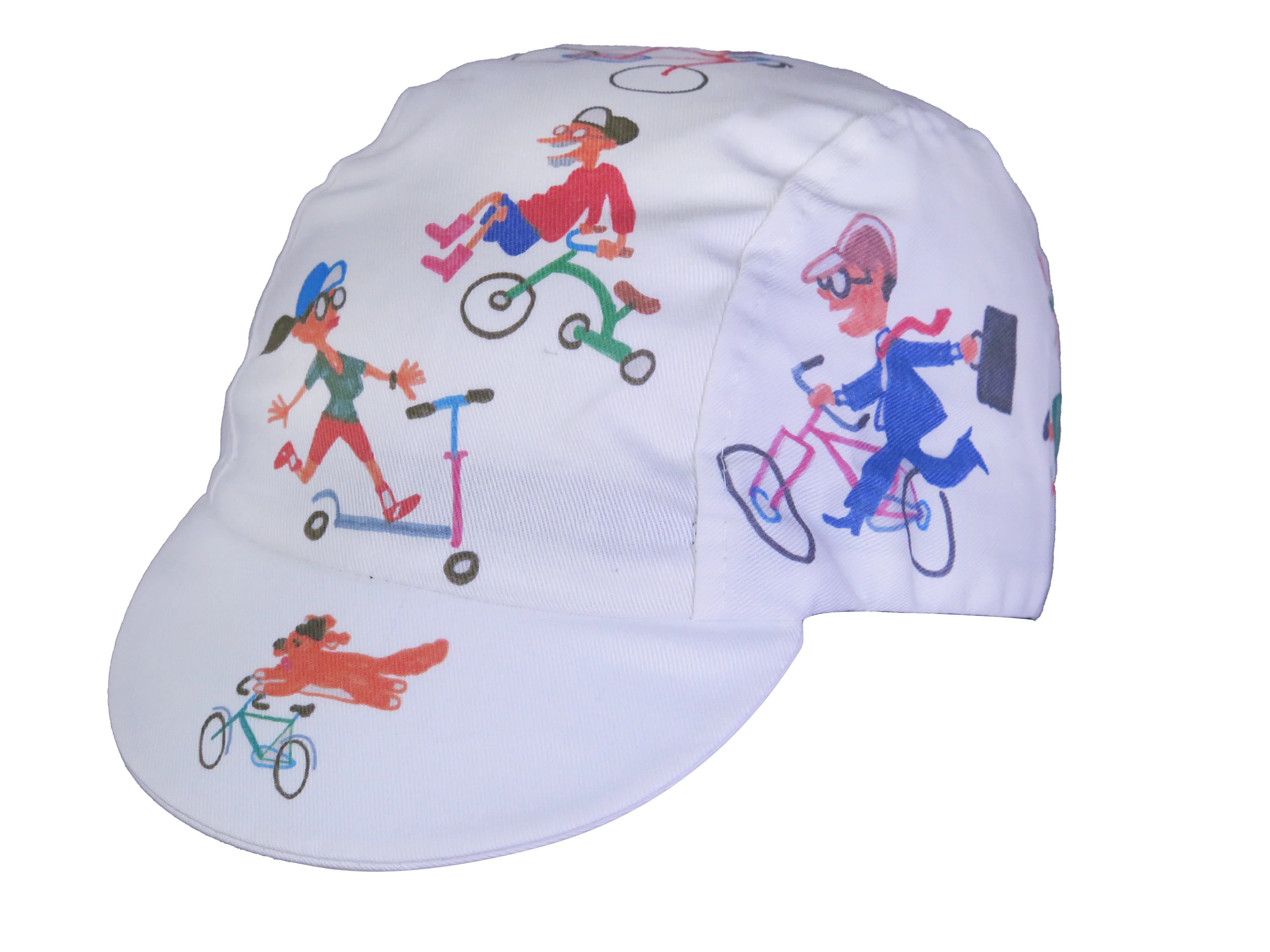 A DESIGN BY TAKACHYA | Faizal Caricatures x TKC CycleShiok! Cycling Cap