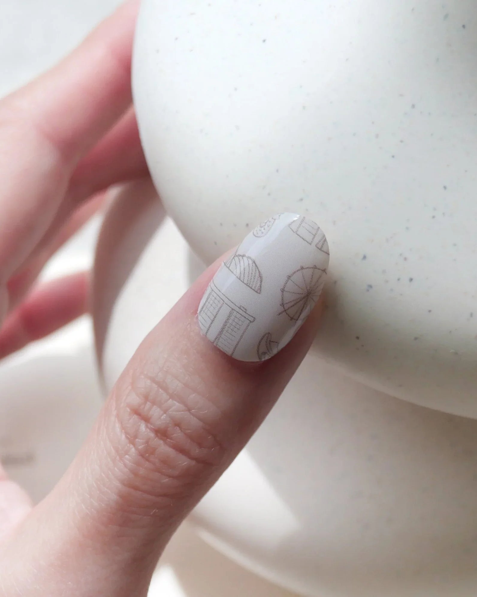 NODSPARK | Heritage Delights Nail Wrap Manicure