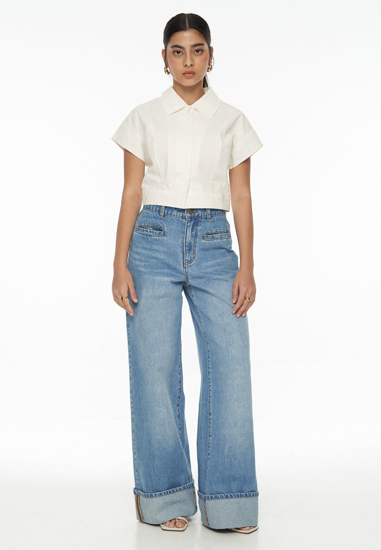 DRESSINGPAULA | Structured Cotton Shirt