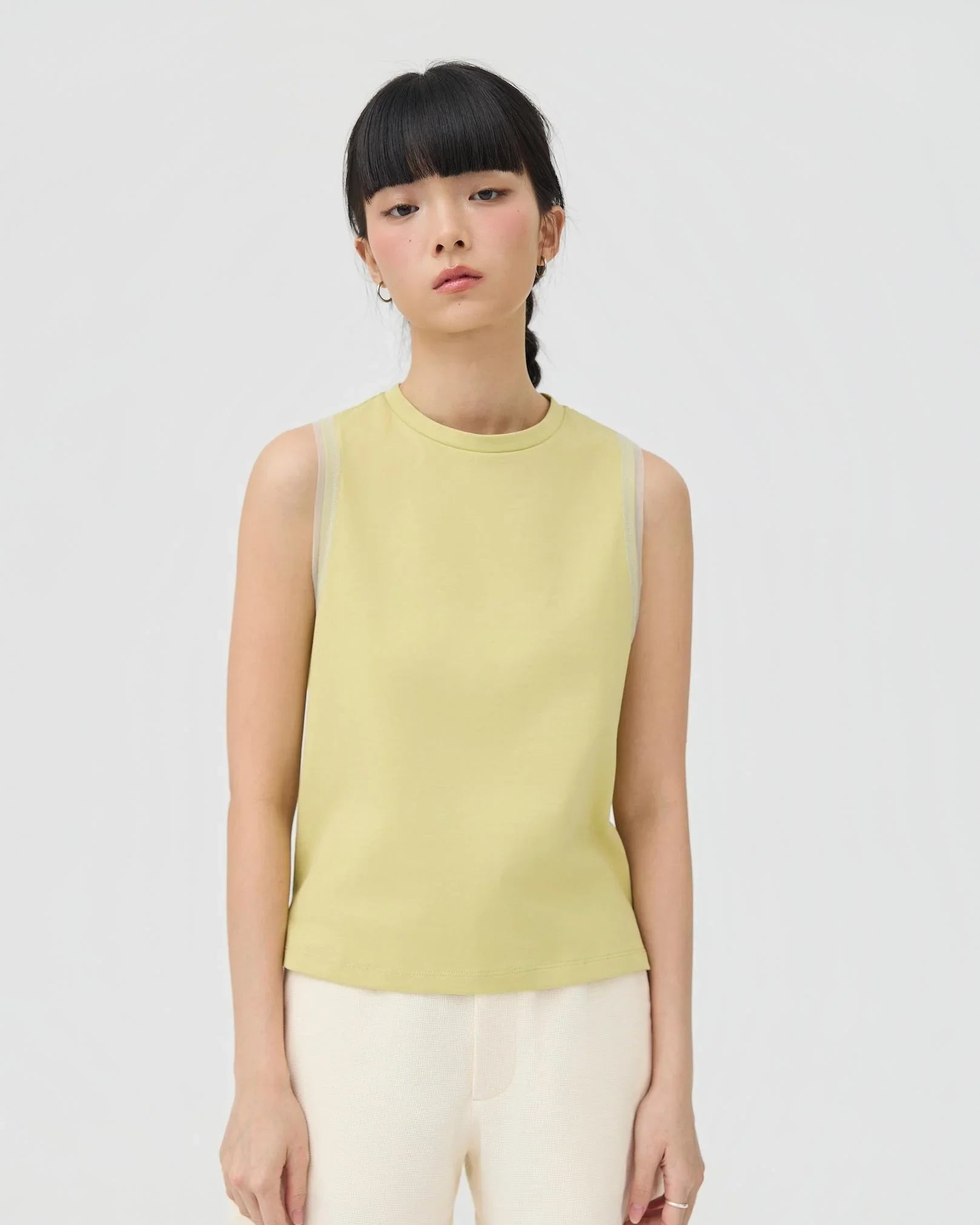 3EIGHTH | Kumo Muscle Tank | Matcha Green