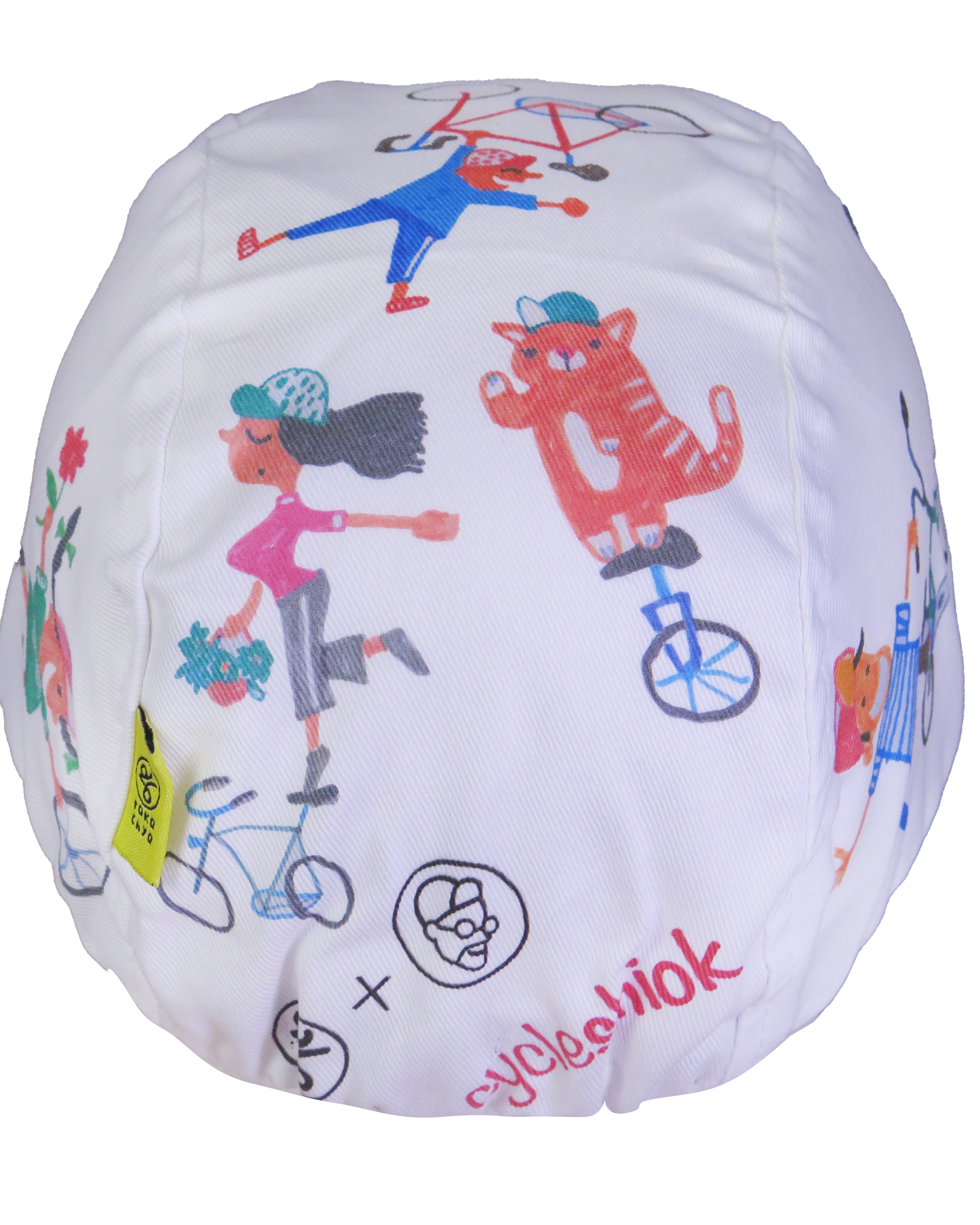 A DESIGN BY TAKACHYA | Faizal Caricatures x TKC CycleShiok! Cycling Cap