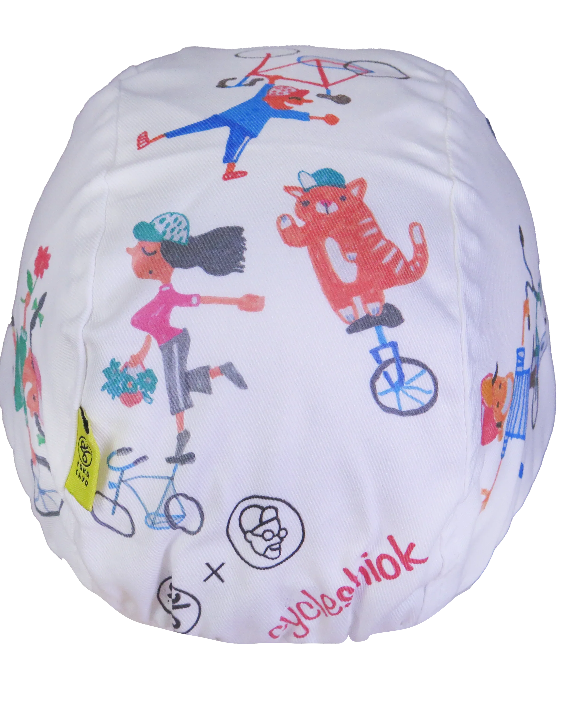 A DESIGN BY TAKACHYA | Faizal Caricatures x TKC CycleShiok! Cycling Cap