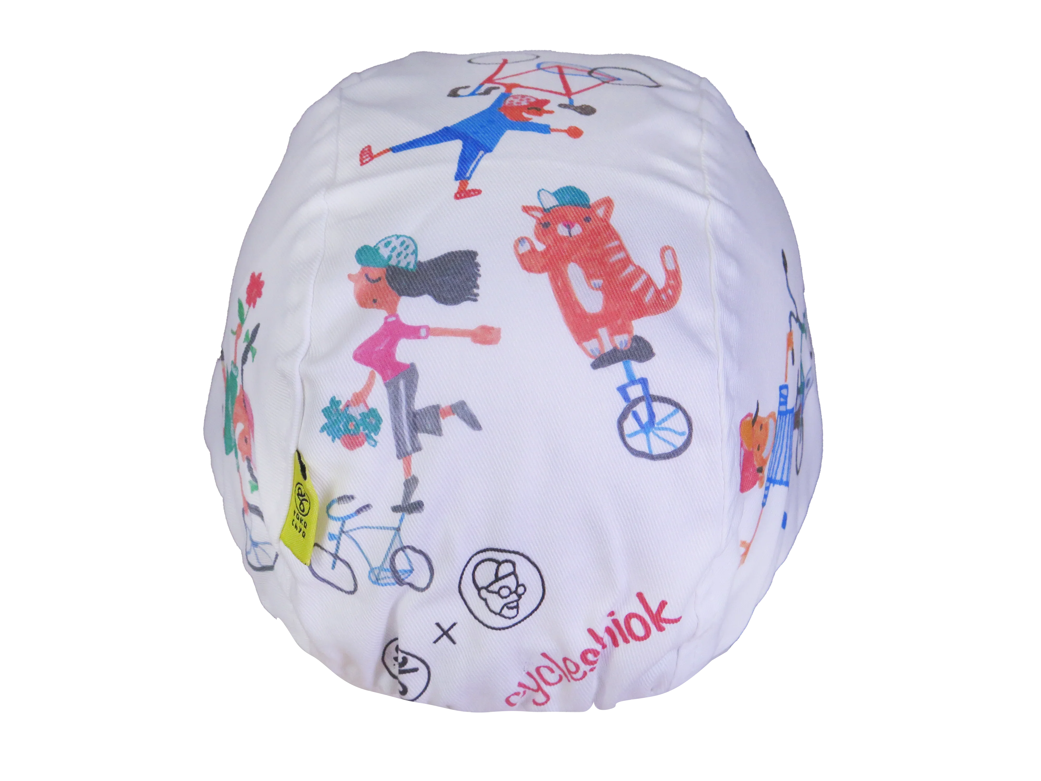 A DESIGN BY TAKACHYA | Faizal Caricatures x TKC CycleShiok! Cycling Cap