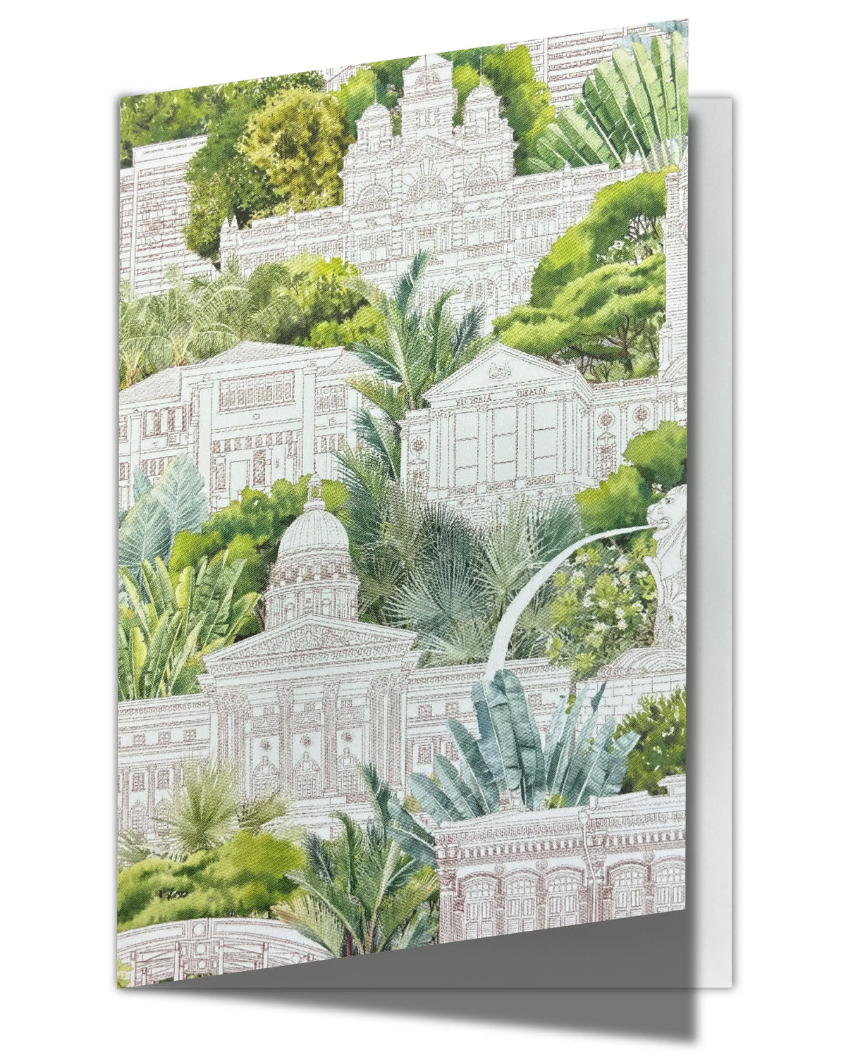 SINGLAPA | Garden City Greeting Card