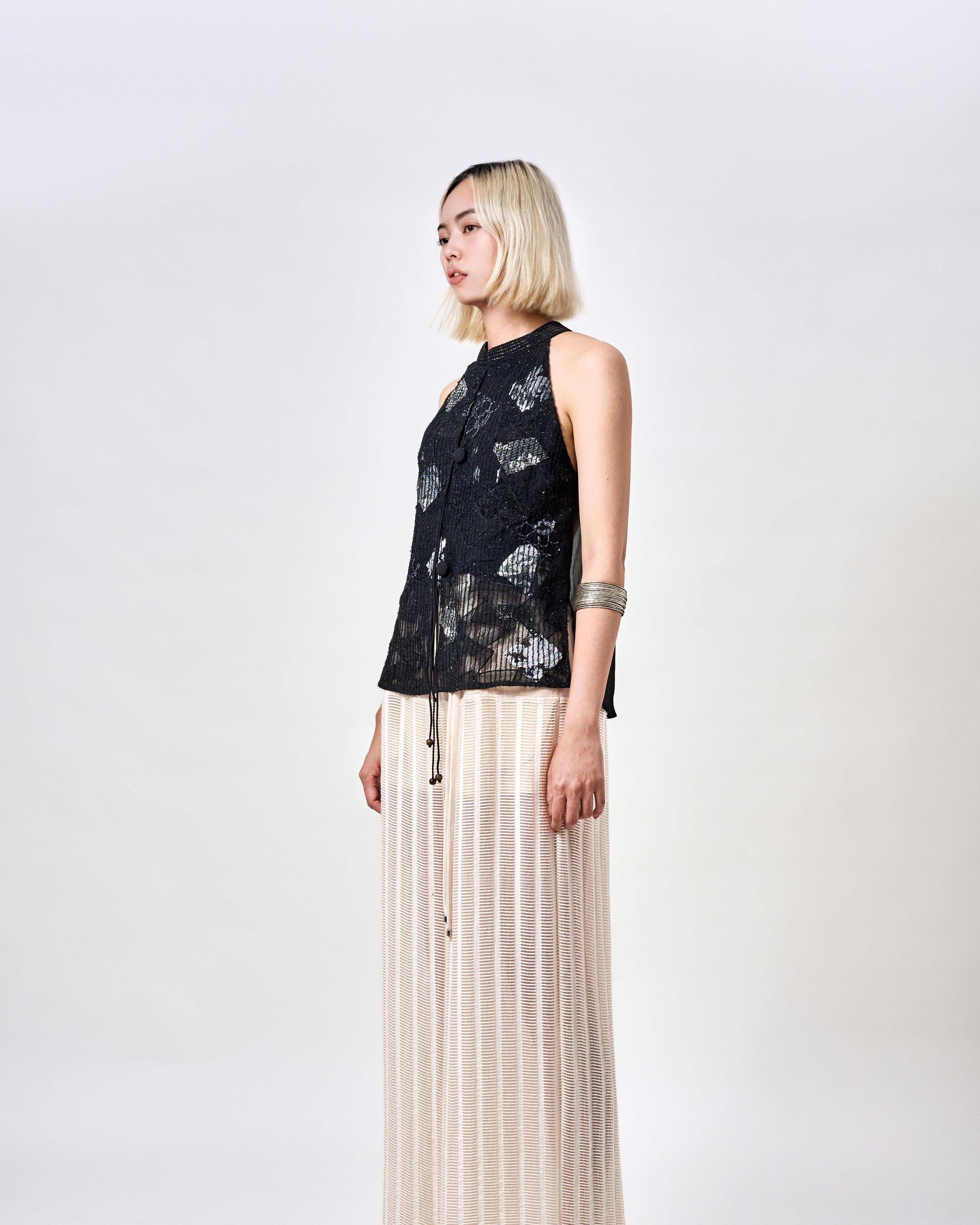 KHAAR | Handloom Halter Top