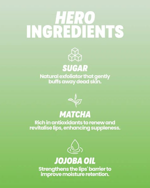 HANDMADE HEROES | Lip Scrub - Matcha Latte