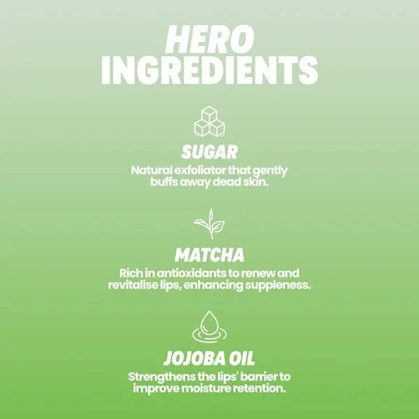 HANDMADE HEROES | Lip Scrub - Matcha Latte