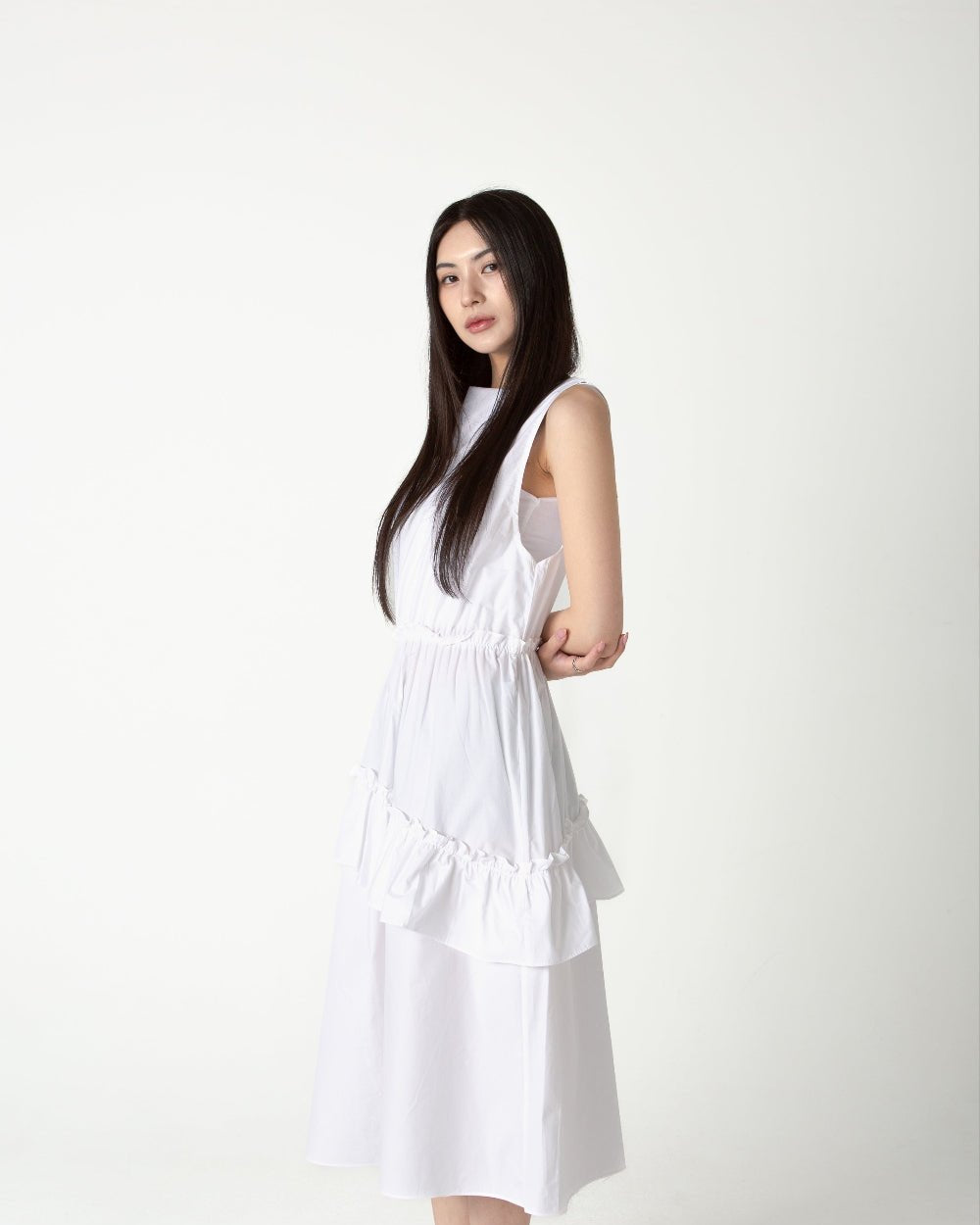 SAERO COLLECTIVE | Gureum Dress | White