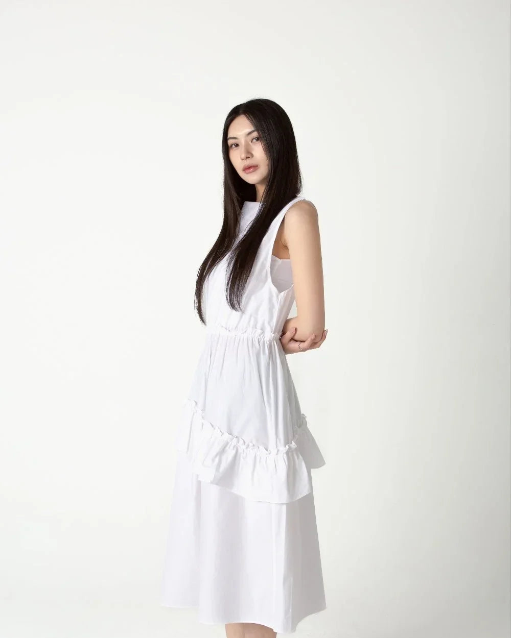 SAERO COLLECTIVE | Gureum Dress | White
