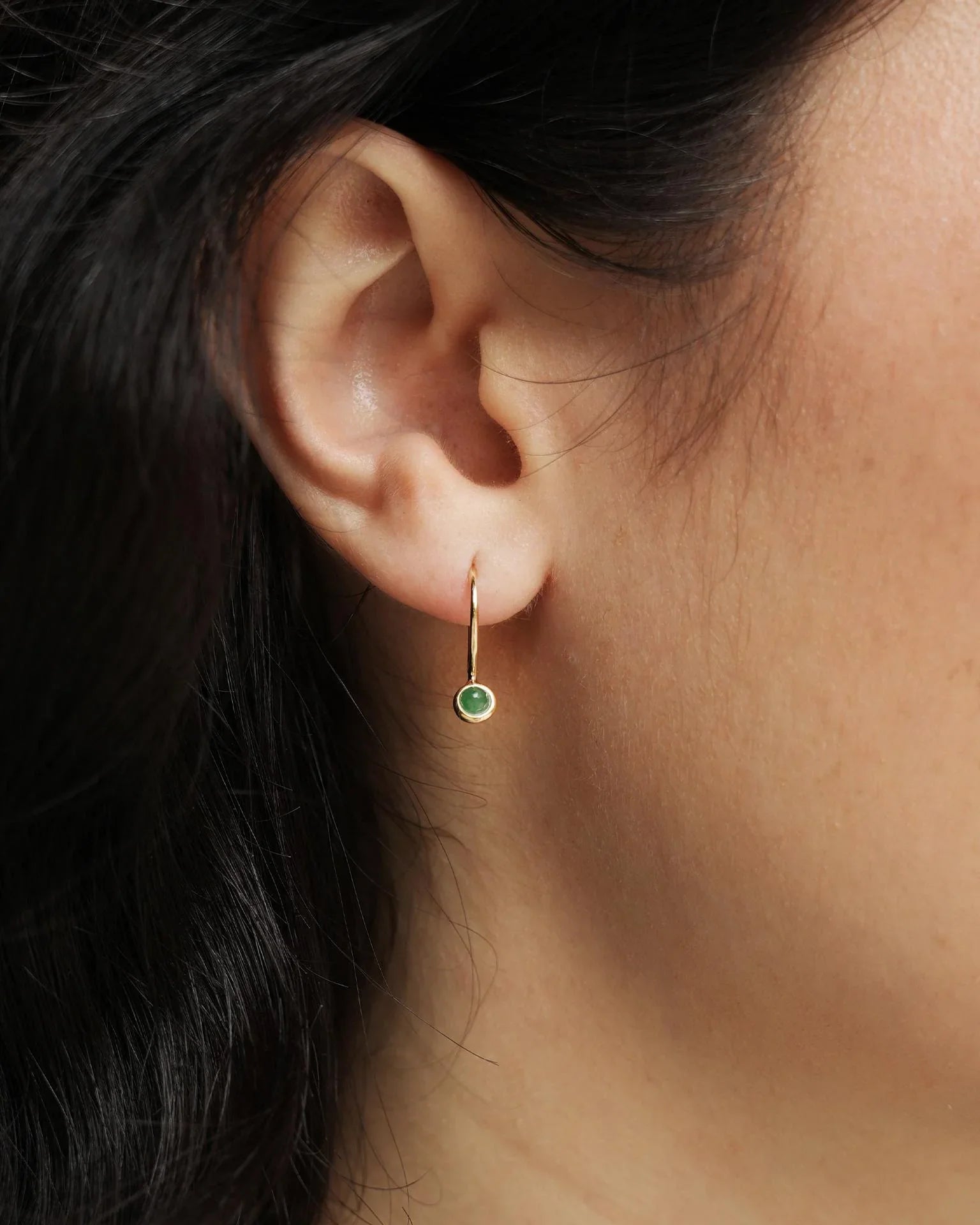 EMBRACE JEWELLERY | Green Whisper Earrings