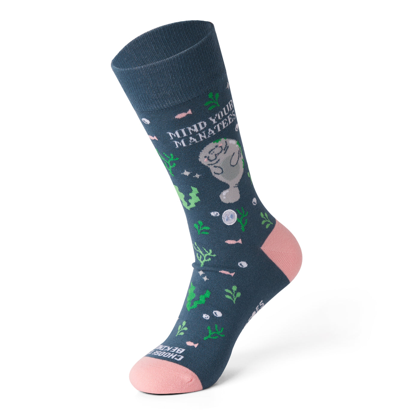 TALKING TOES | Kind Manatee Sock