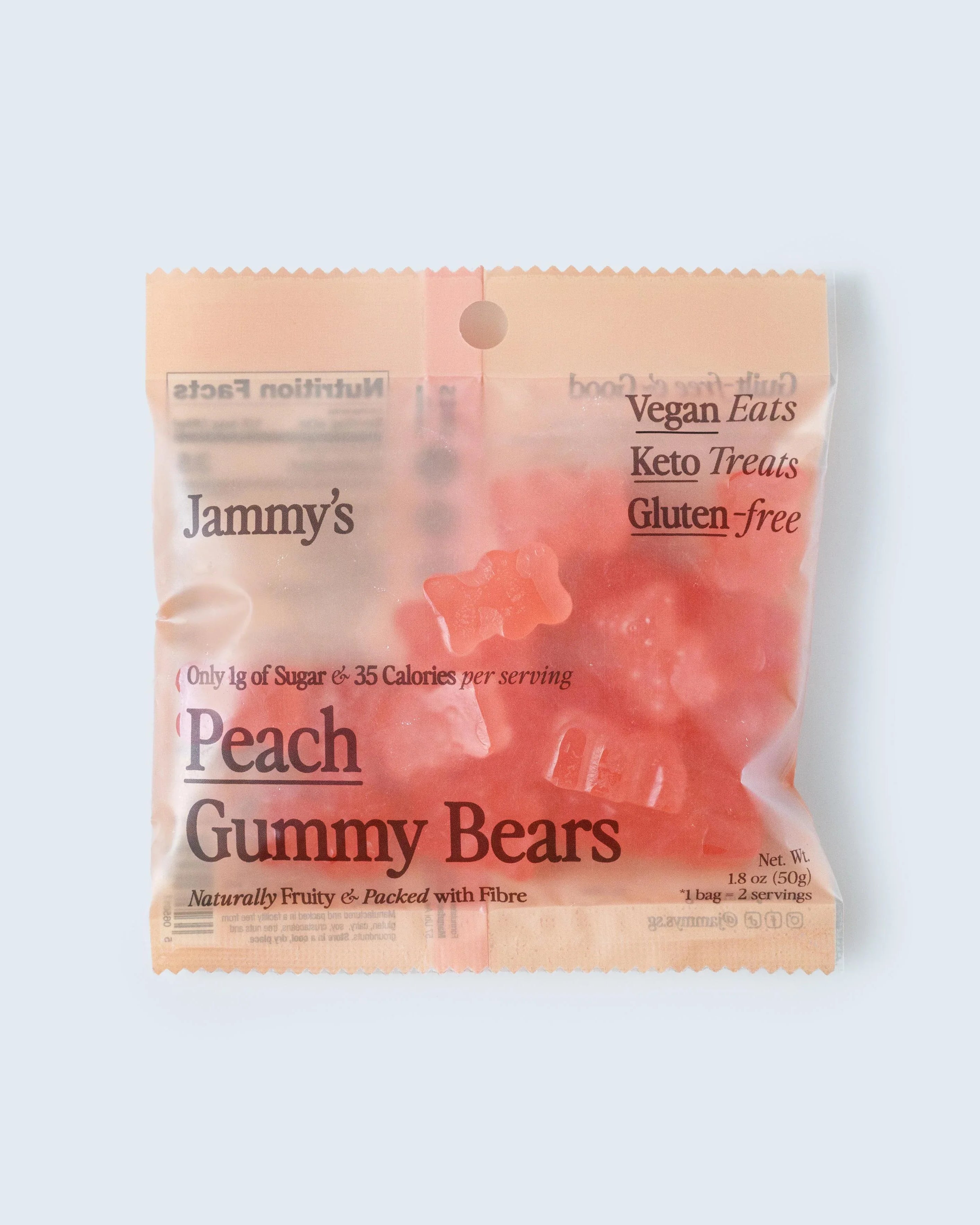 JAMMY’S | Peach Gummy Bears