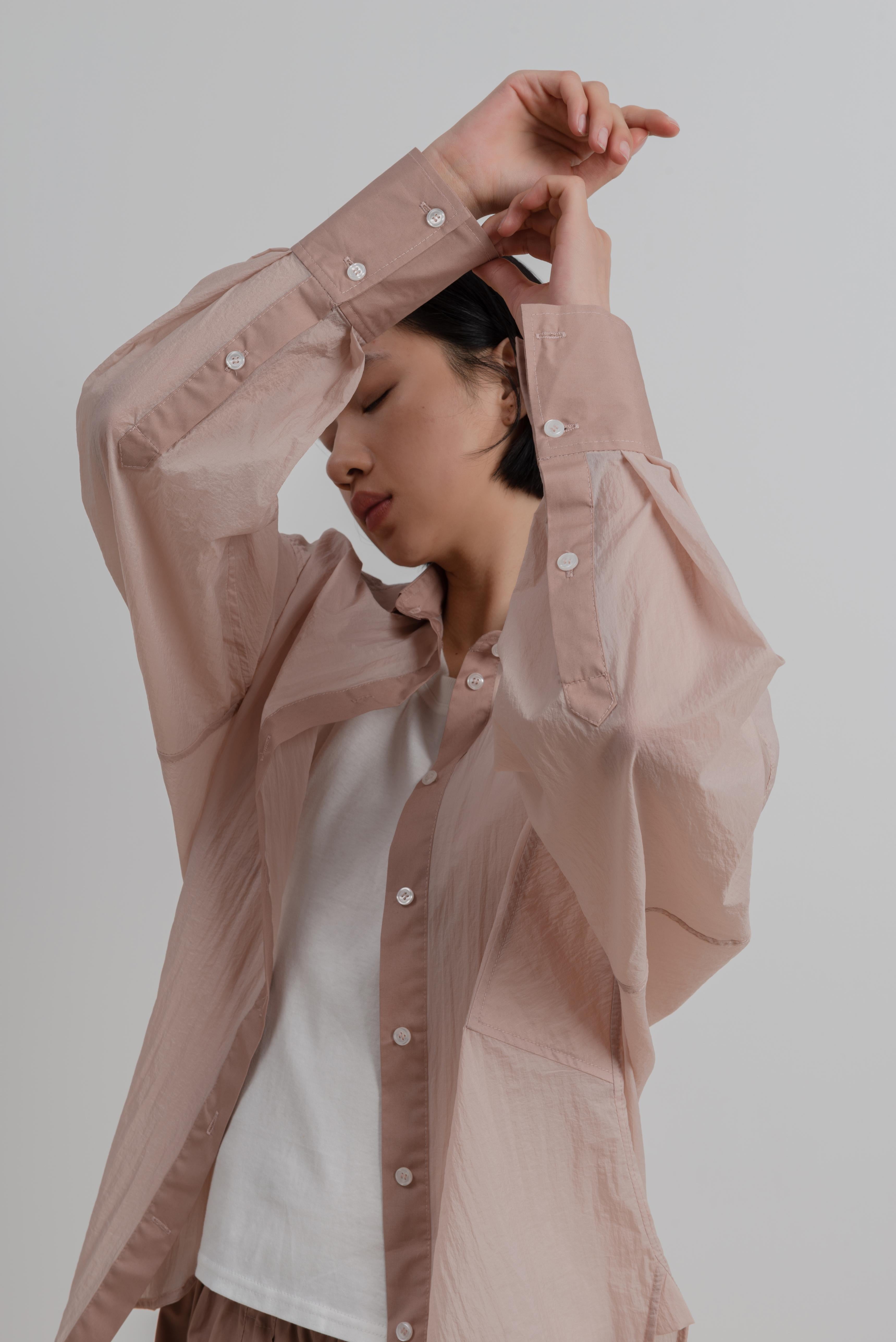 LAYERPLAN | Pieced Oversized Shirt Layers
