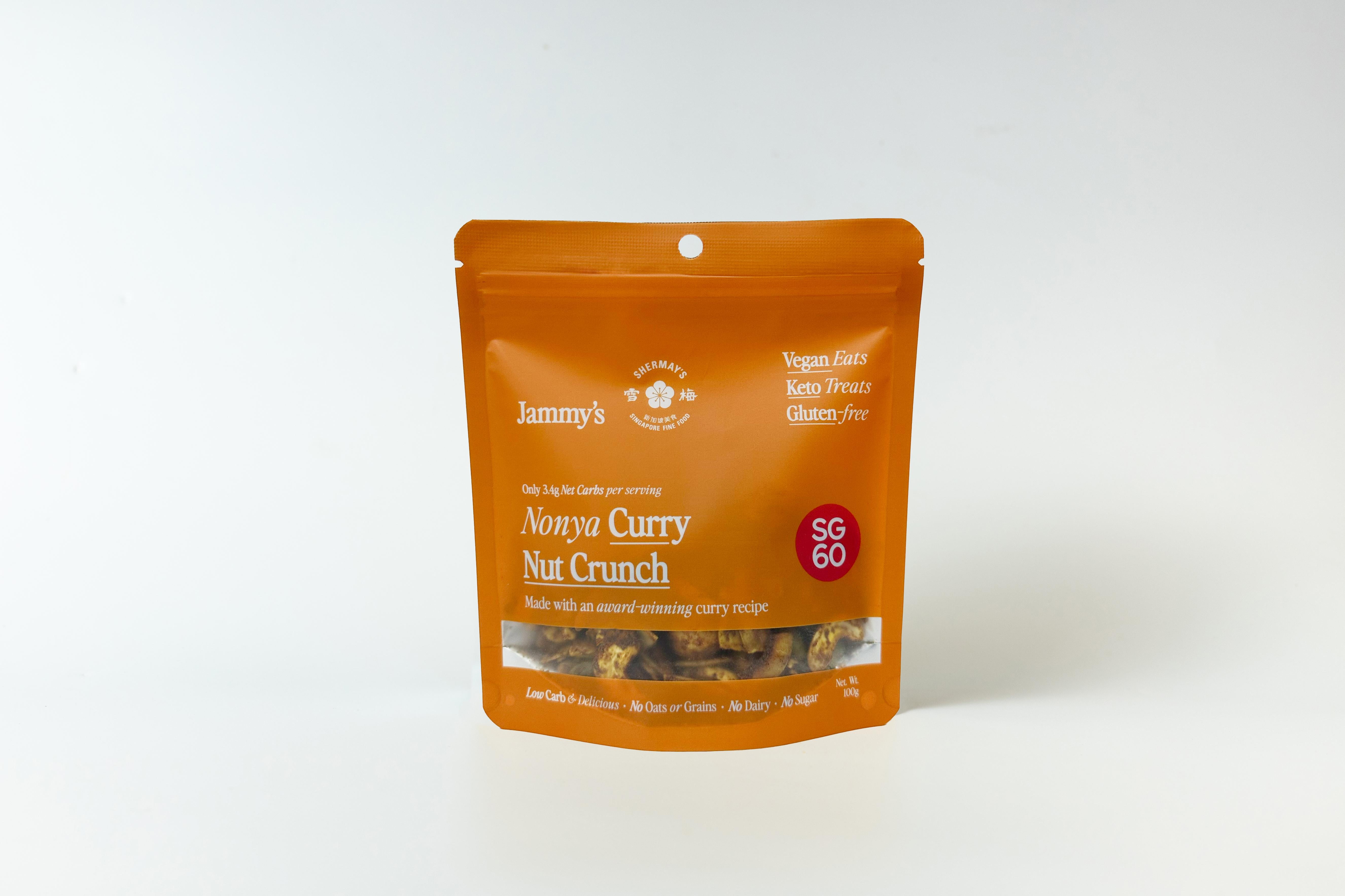 SHERMAY'S SINGAPORE FINE FOOD | Shermay's x Jammy's Nonya Curry Nut Crunch