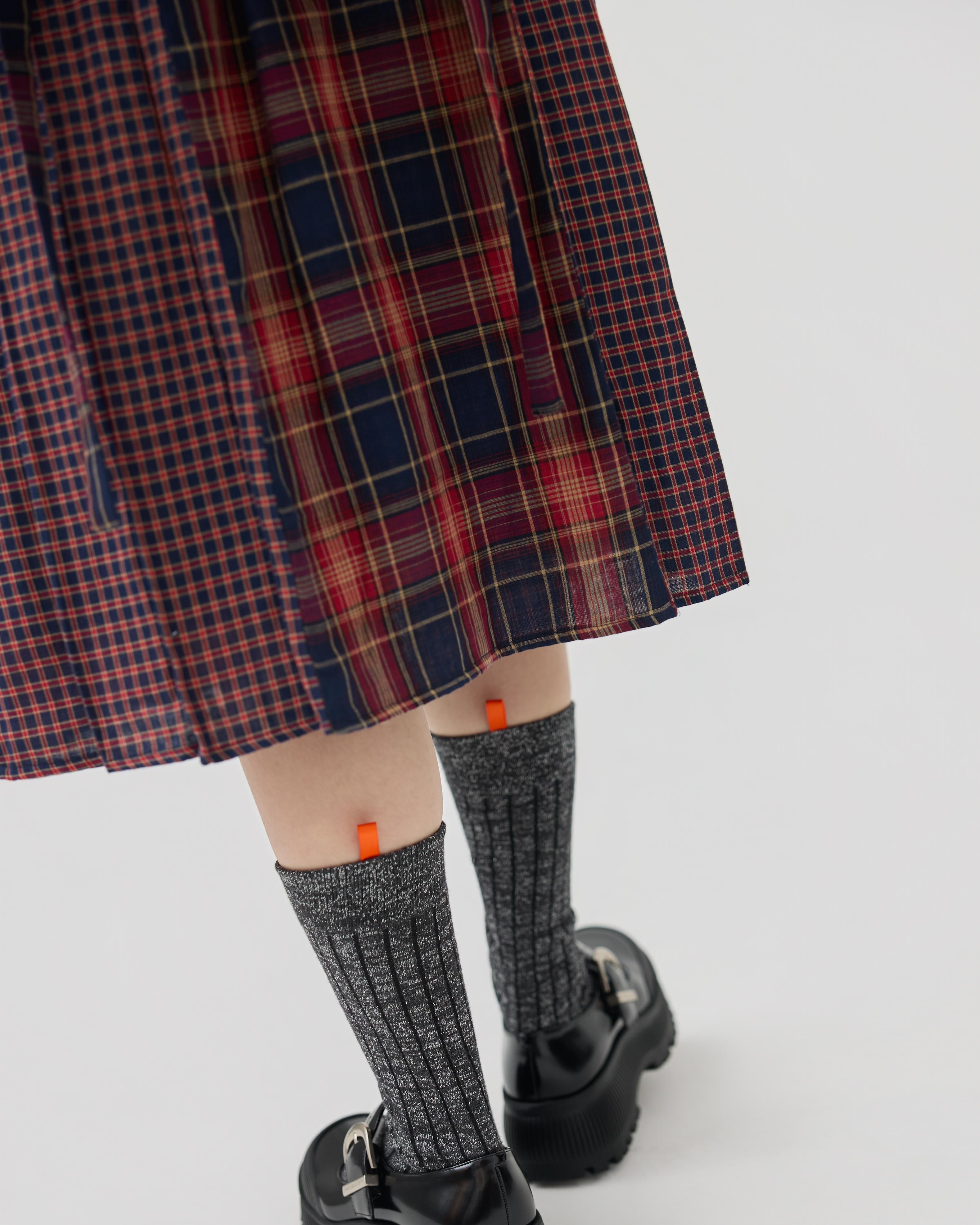 3EIGHTH | Tab Crew Socks In Heather Glitter