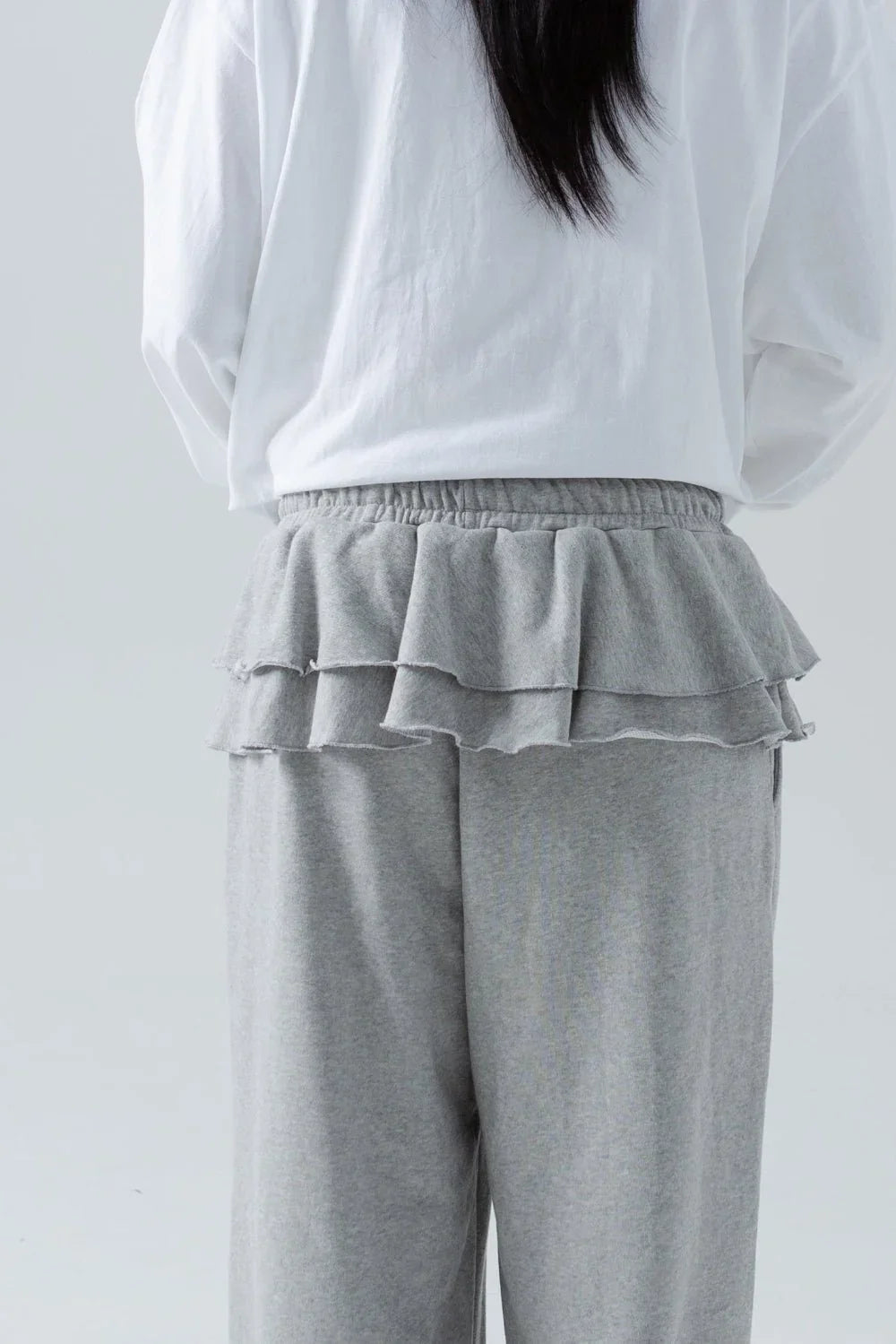 SAERO COLLECTIVE | Playline Jersey Pants | Heather Grey