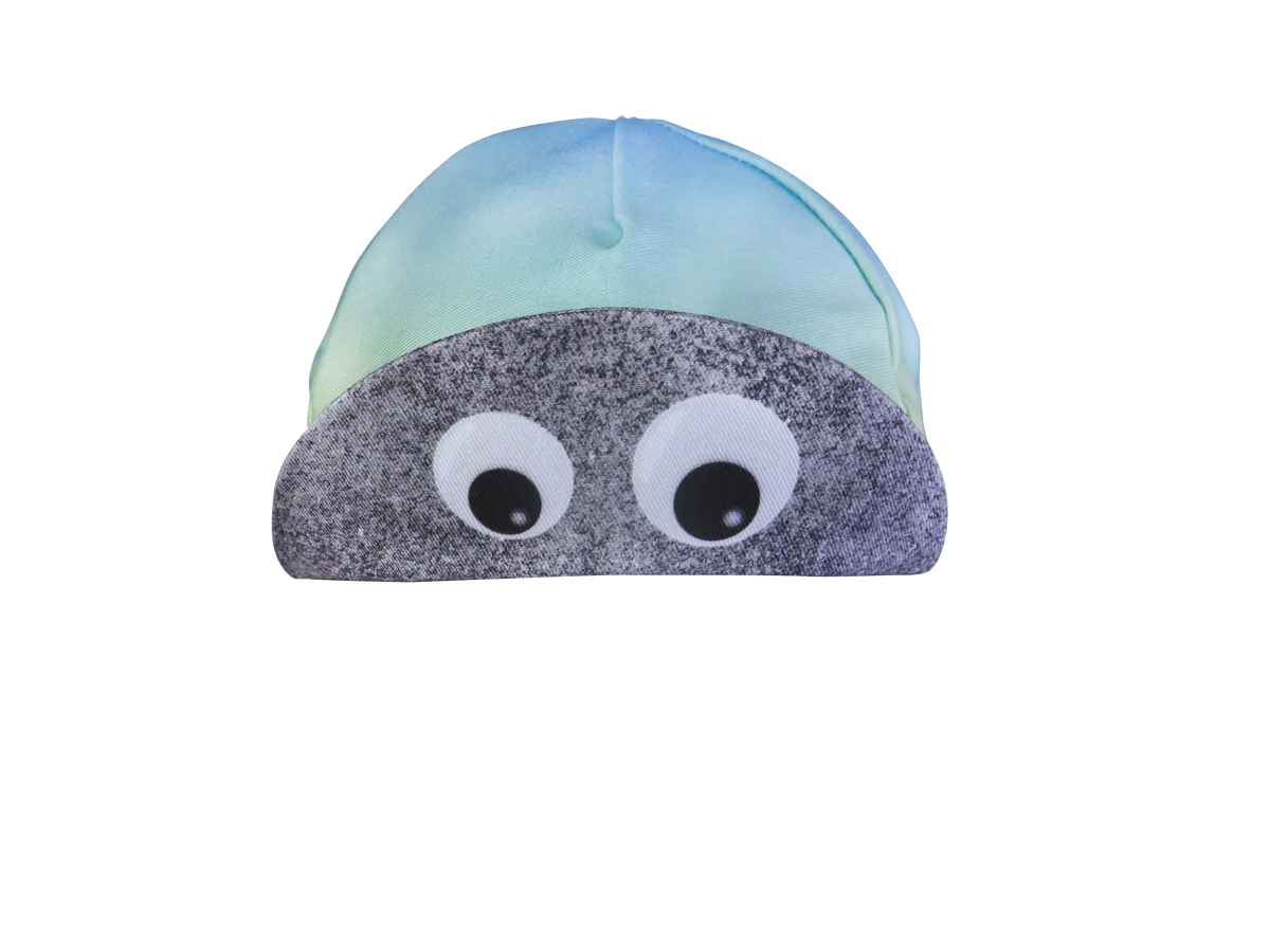 A DESIGN BY TAKACHYA | Cycling Cap - Googly Eyes Sky Blue