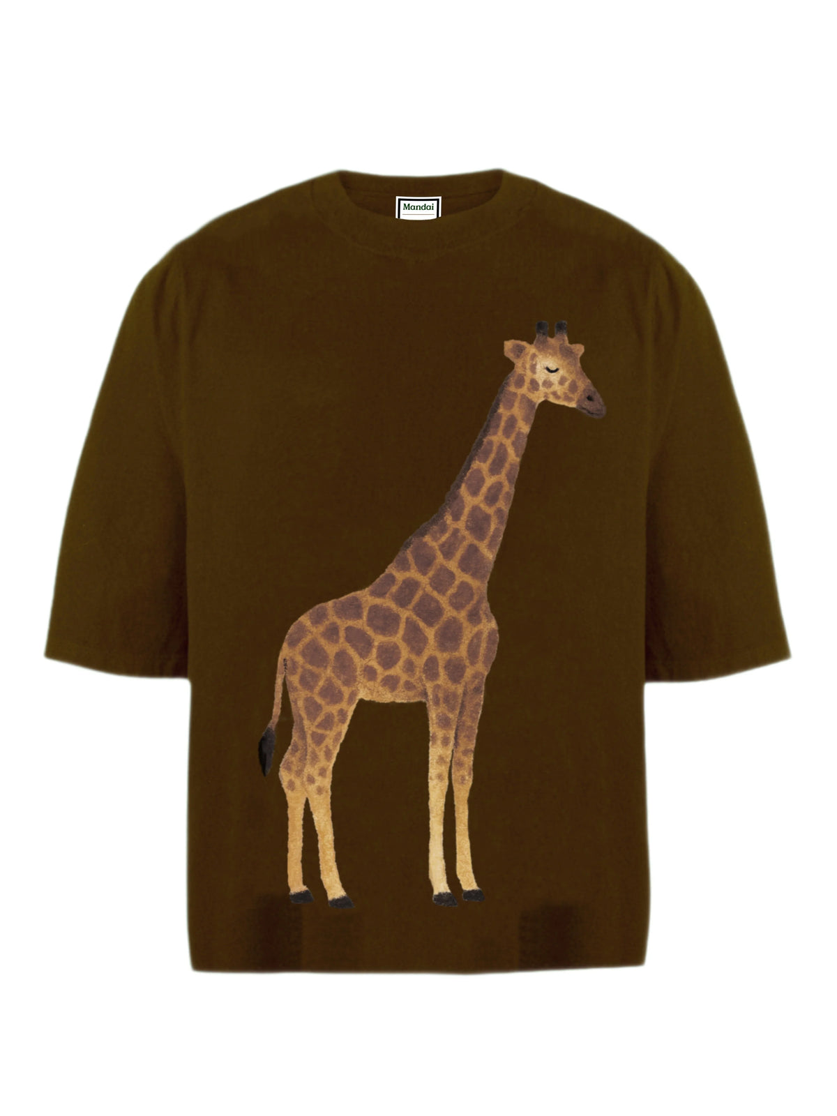 MANDAI WILDLIFE GROUP | The Noodles: Jubilee Adult Tee (Giraffe)