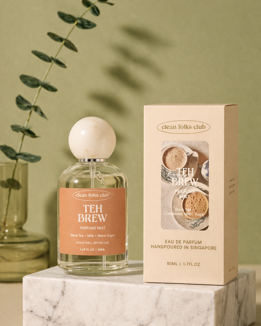 CLEAN FOLKS CLUB | Teh Brew Perfume Mist