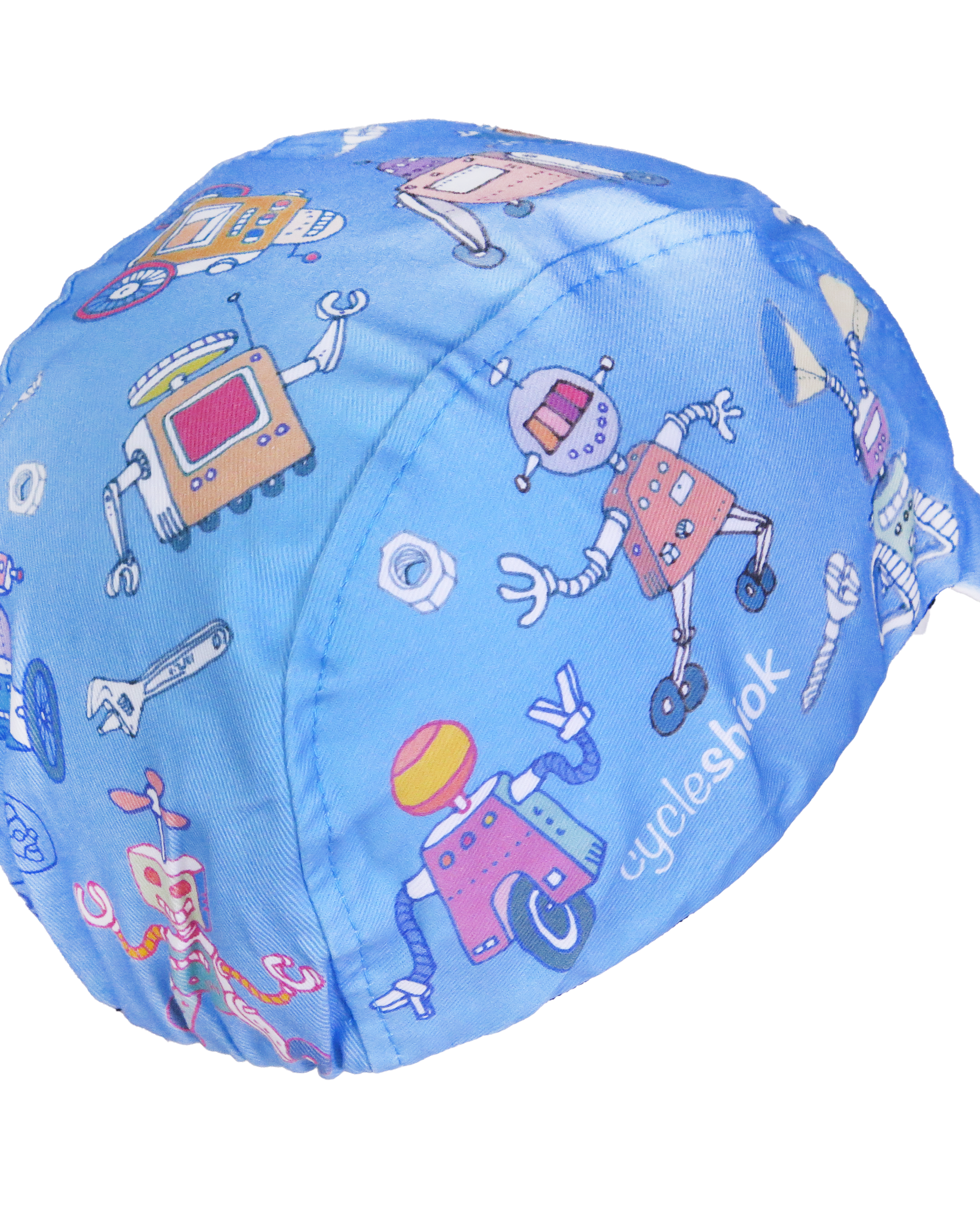 A DESIGN BY TAKACHYA | Faizal Caricatures x TKC Blue Robot Cycling Cap