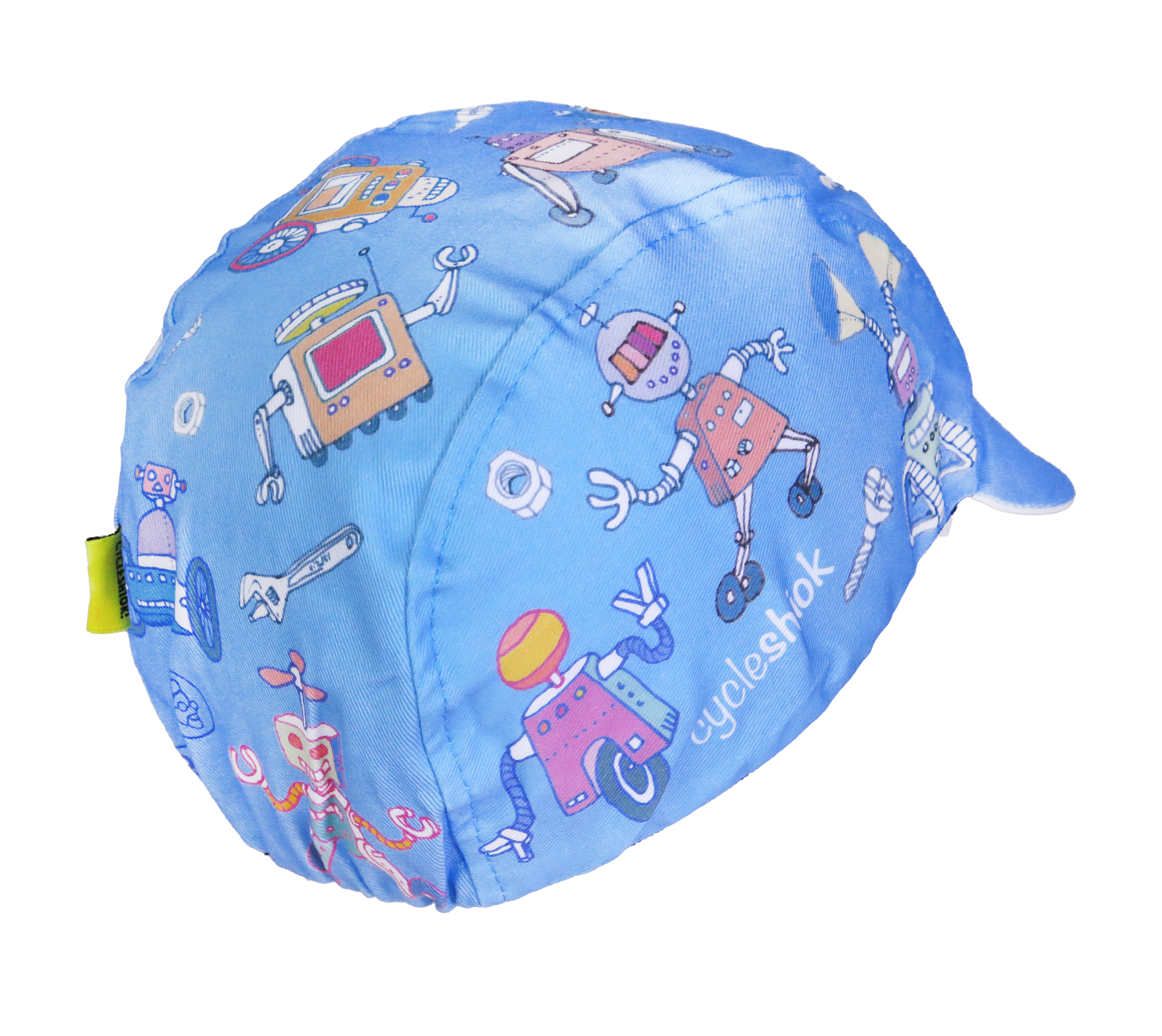 A DESIGN BY TAKACHYA | Faizal Caricatures x TKC Blue Robot Cycling Cap