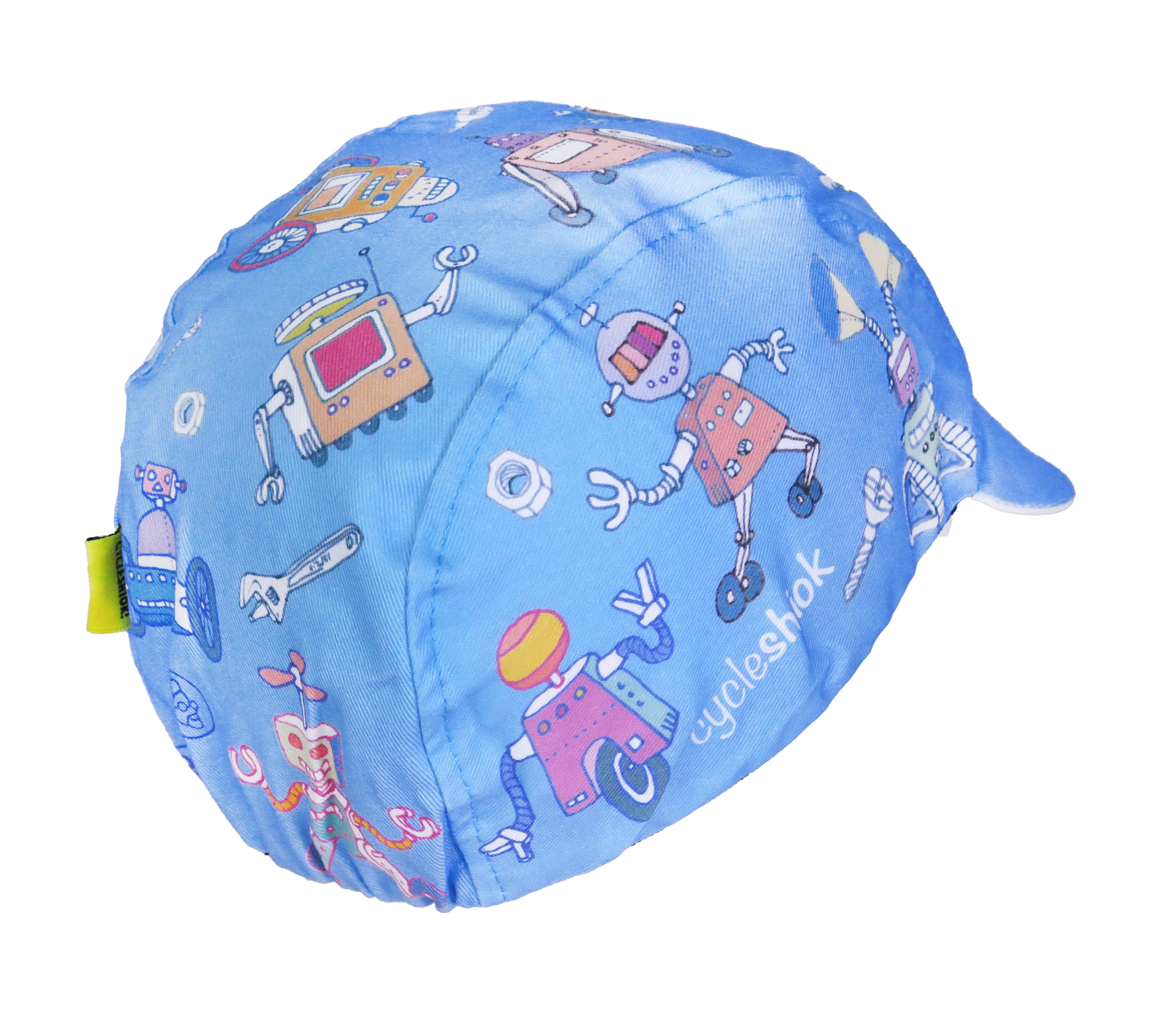 A DESIGN BY TAKACHYA | Faizal Caricatures x TKC Blue Robot Cycling Cap