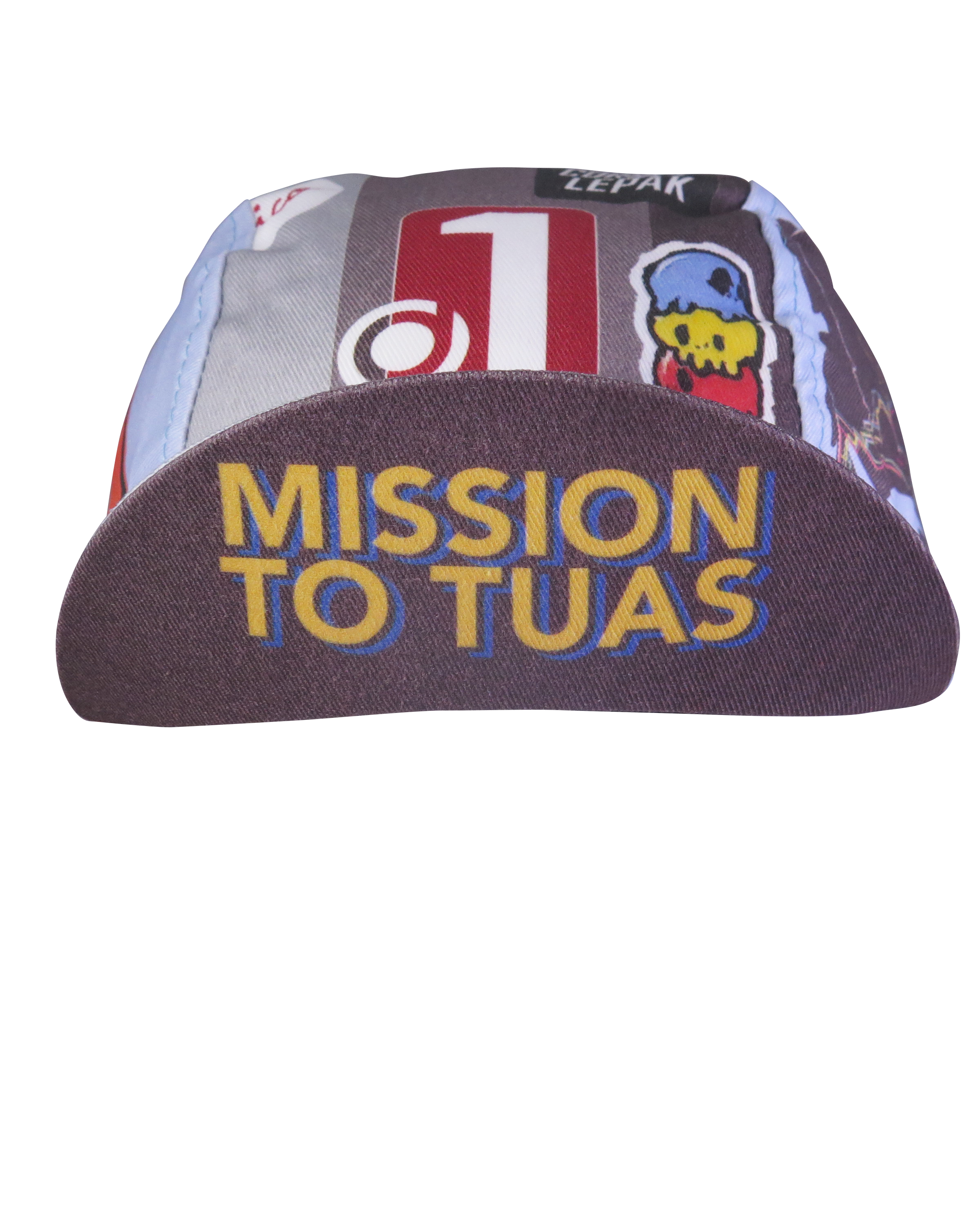 A DESIGN BY TAKACHYA | Cycling Cap - Mission to Tuas