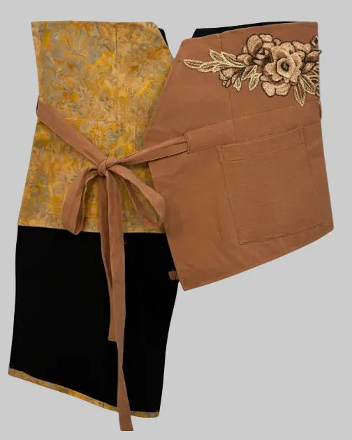 NYANA NYANA | Patchwork Embroidery Batik Obi Belt