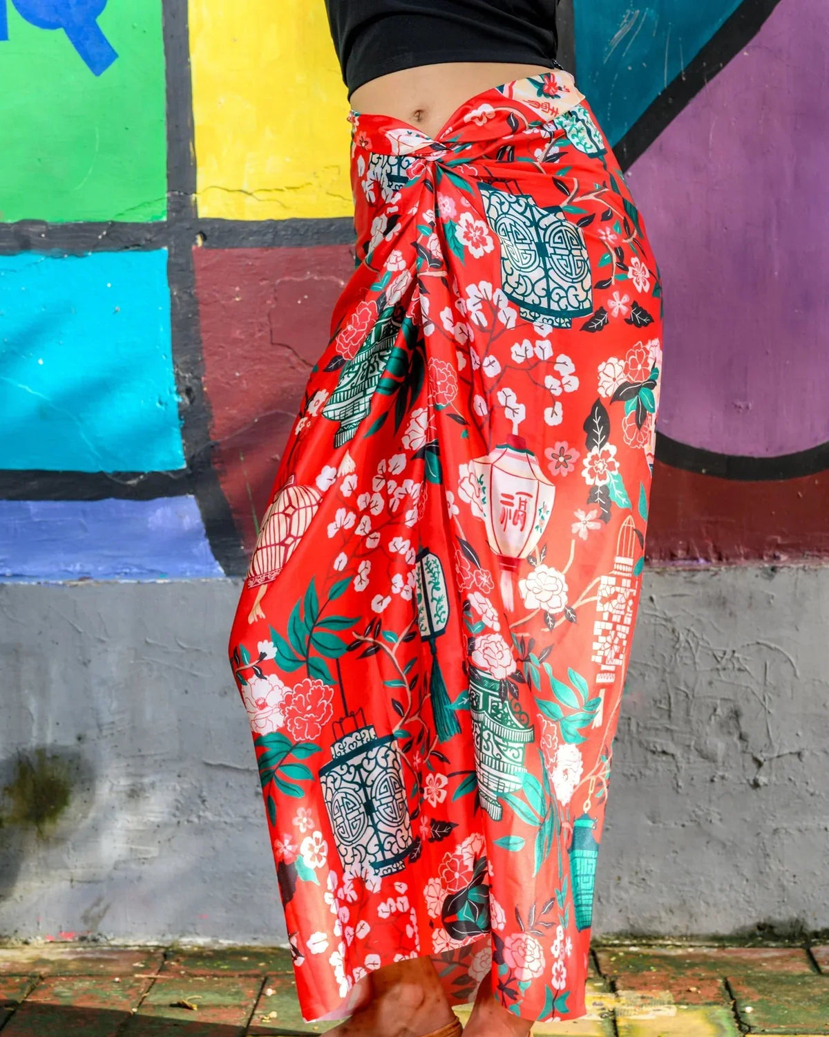 PHOTO PHACTORY | Jiwas Wrap Skirt Lantern Skirt