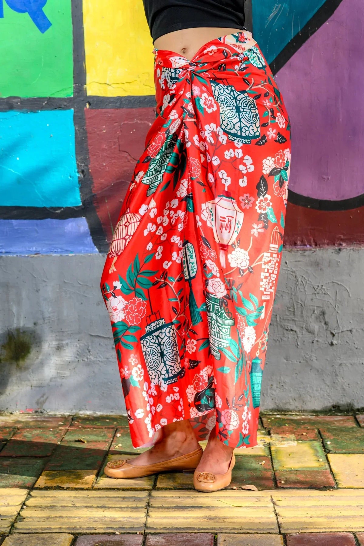 PHOTO PHACTORY | Jiwas Wrap Skirt Lantern Skirt