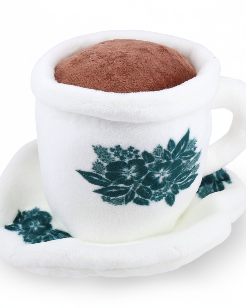 NOM | Waggle Kopi Cup Squeakie Chew Toy