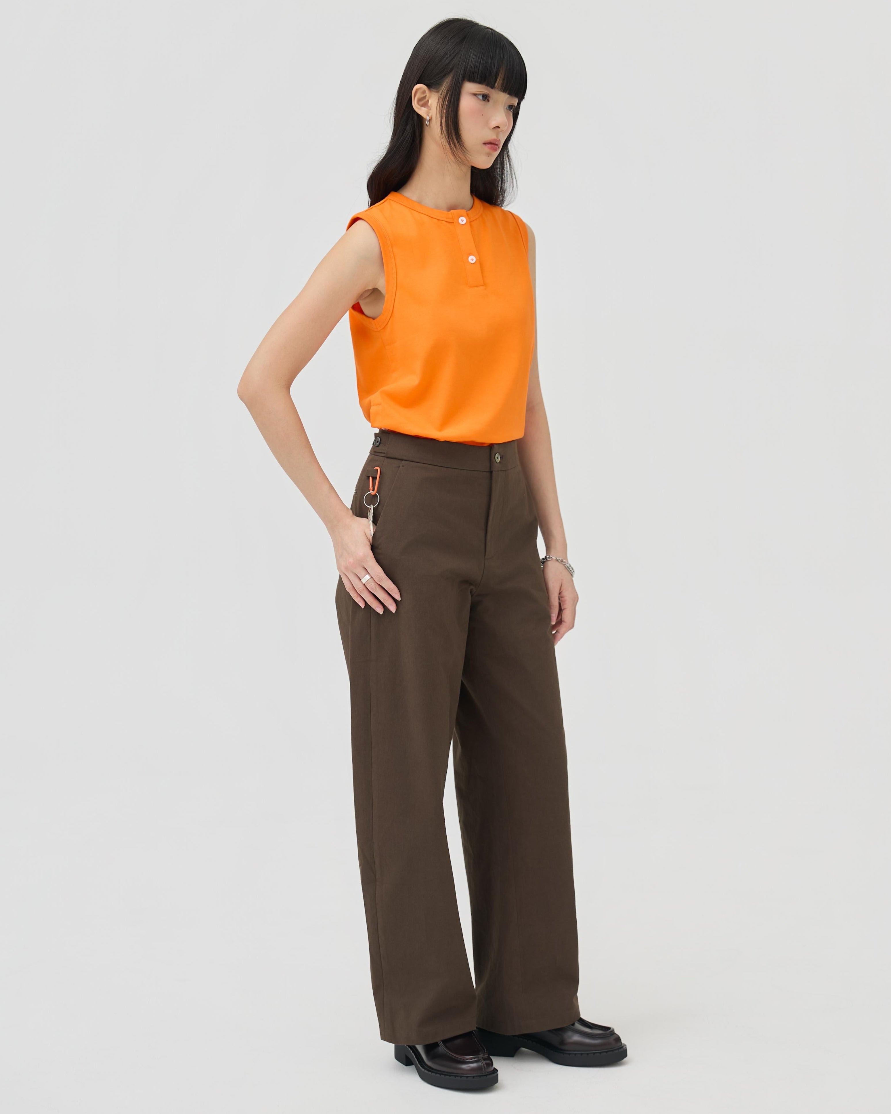 3EIGHTH | Sagyo Trousers In Chocolate