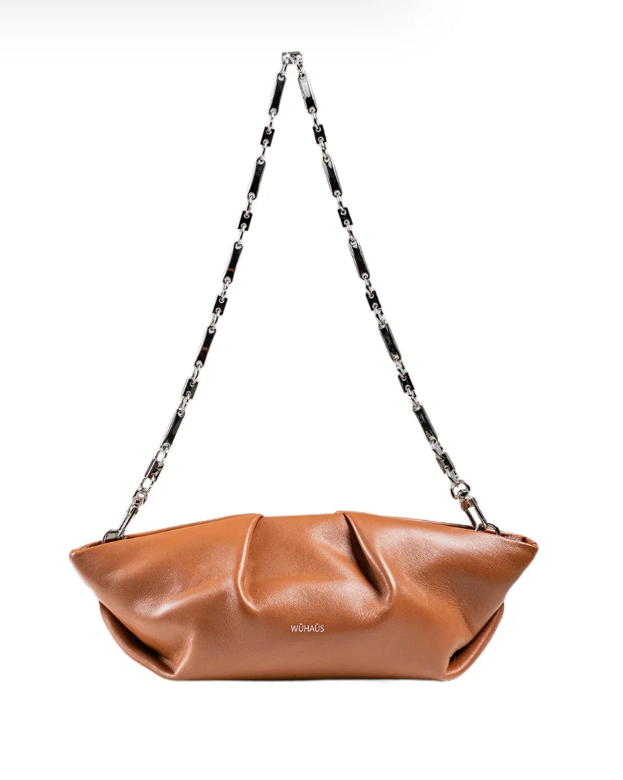 WU HAUS | Mori Leather Clucth