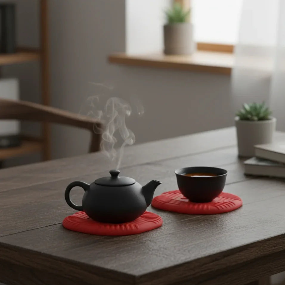 NOM | Ang Ku Kueh Coasters (Set of 2)