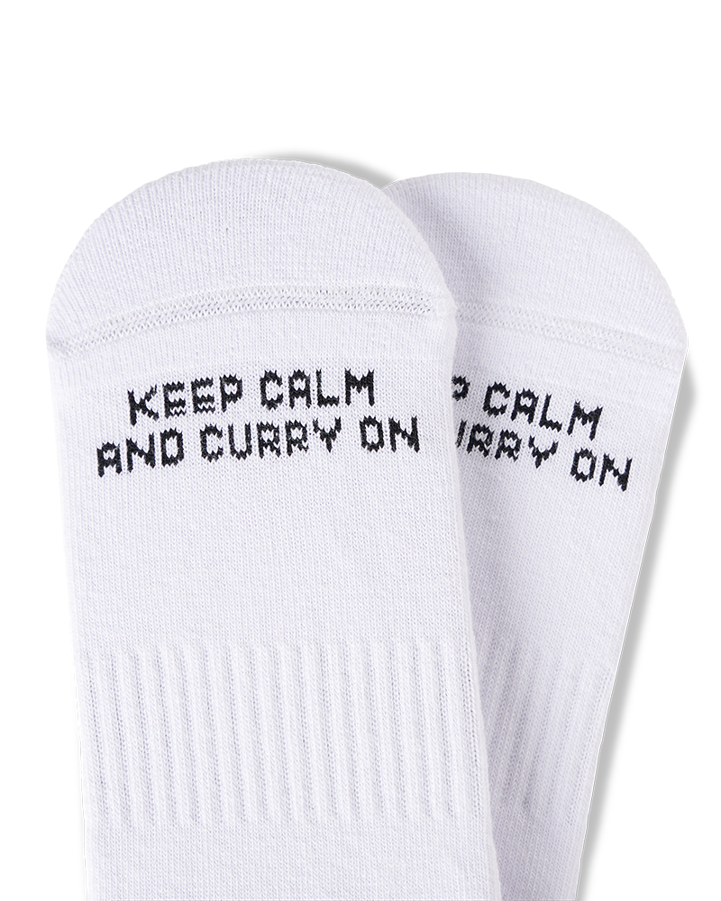TALKING TOES | Curry On Athletic Sock