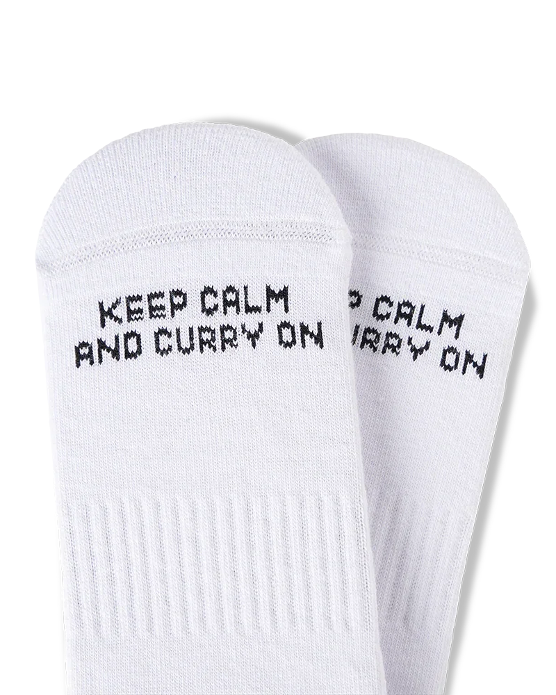 TALKING TOES | Curry On Athletic Sock