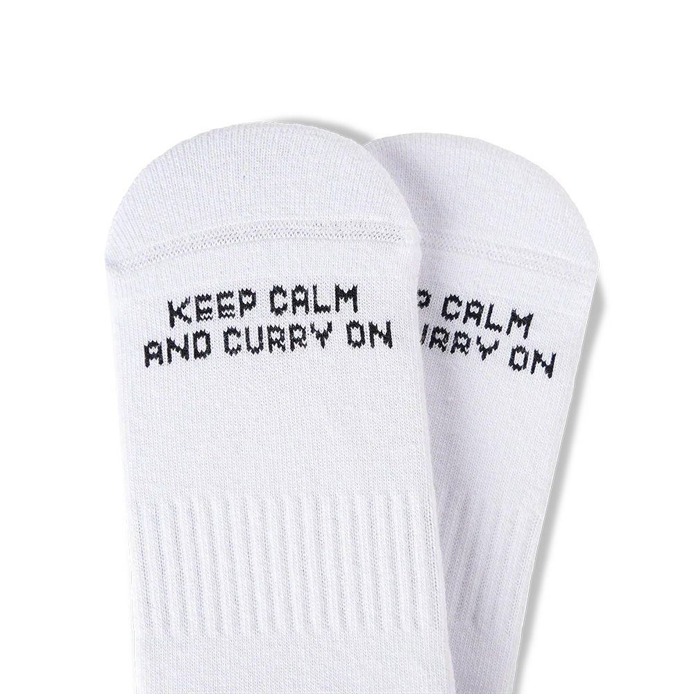 TALKING TOES | Curry On Athletic Sock