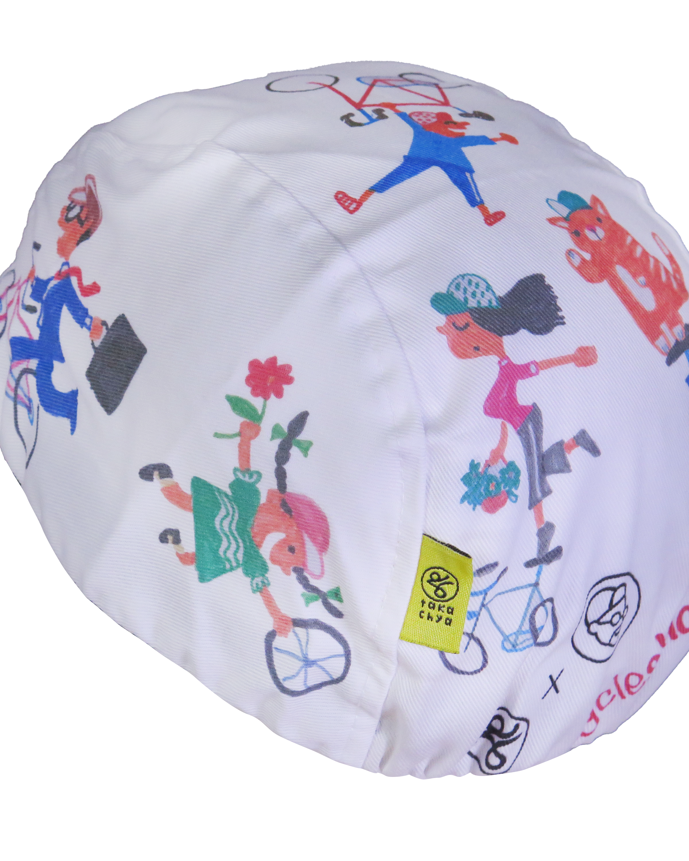 A DESIGN BY TAKACHYA | Faizal Caricatures x TKC CycleShiok! Cycling Cap