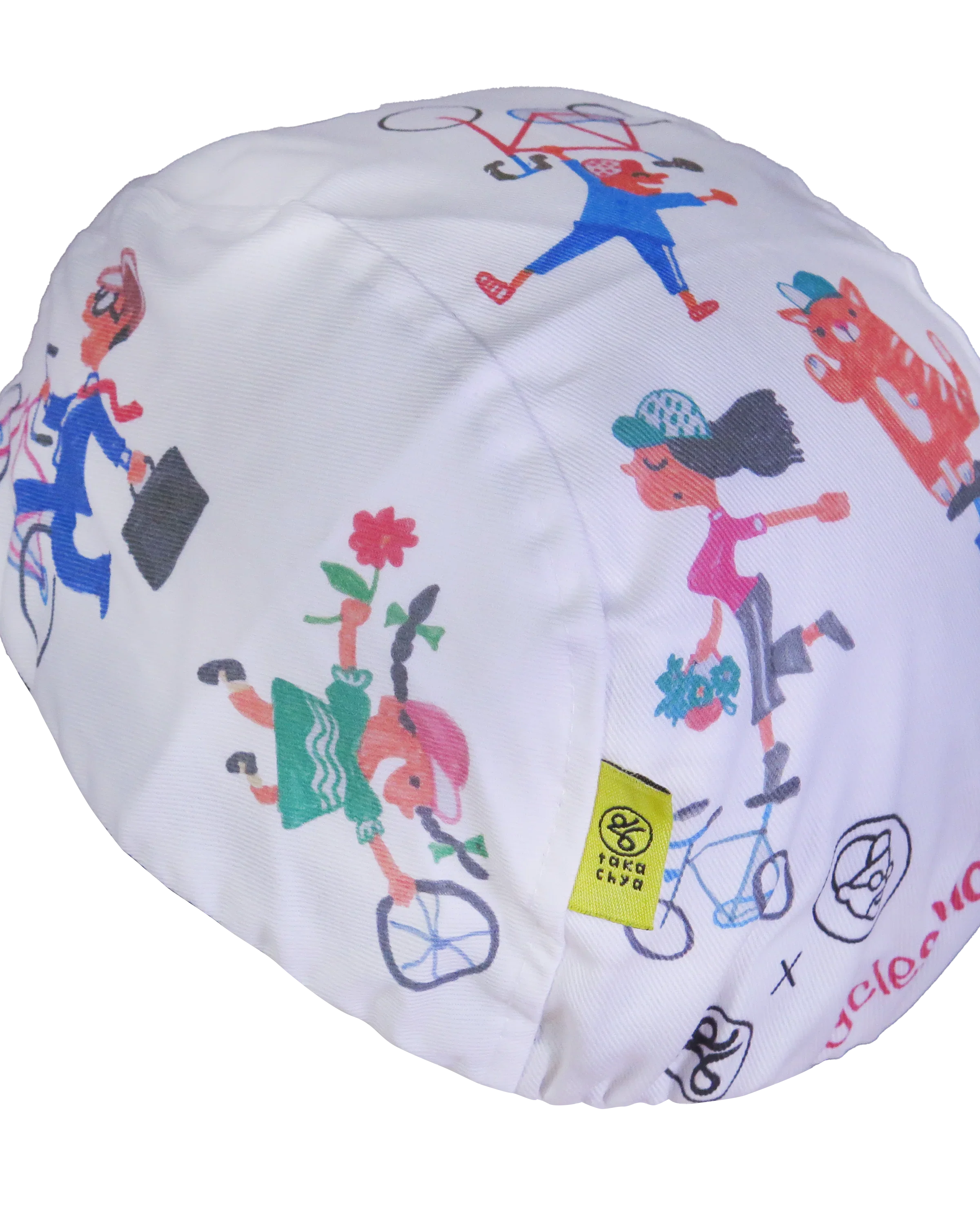 A DESIGN BY TAKACHYA | Faizal Caricatures x TKC CycleShiok! Cycling Cap