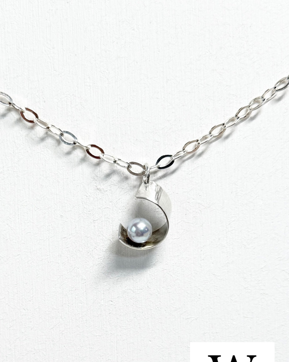 CREATIVE JEWELLERY STUDIO | Moonlight Silver Necklace of WA by Sylvia