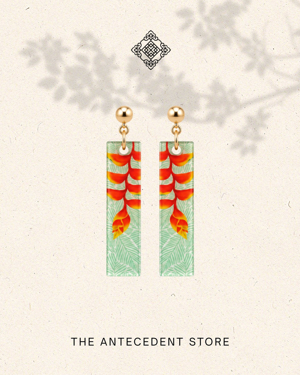 THE ANTECEDENT STORE | Heliconia Earrings | Stories Of Singapore
