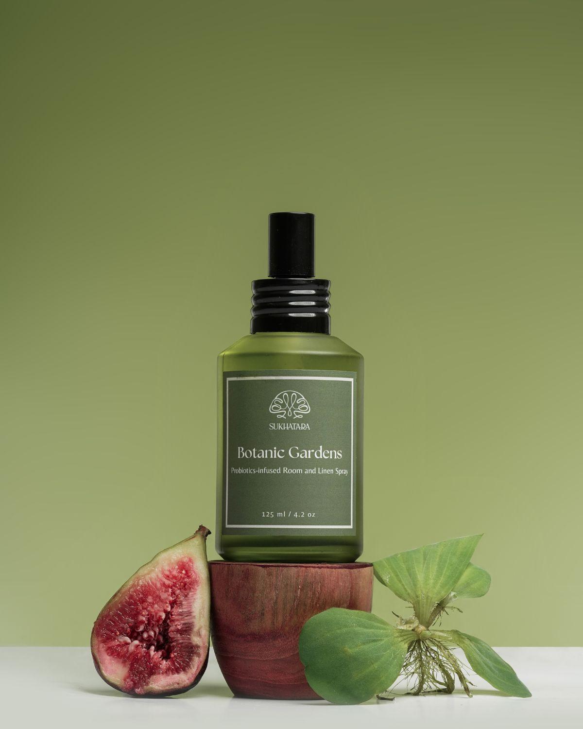 SUKHATARA | Botanic Gardens Probiotics-Infused Room and Linen Spray
