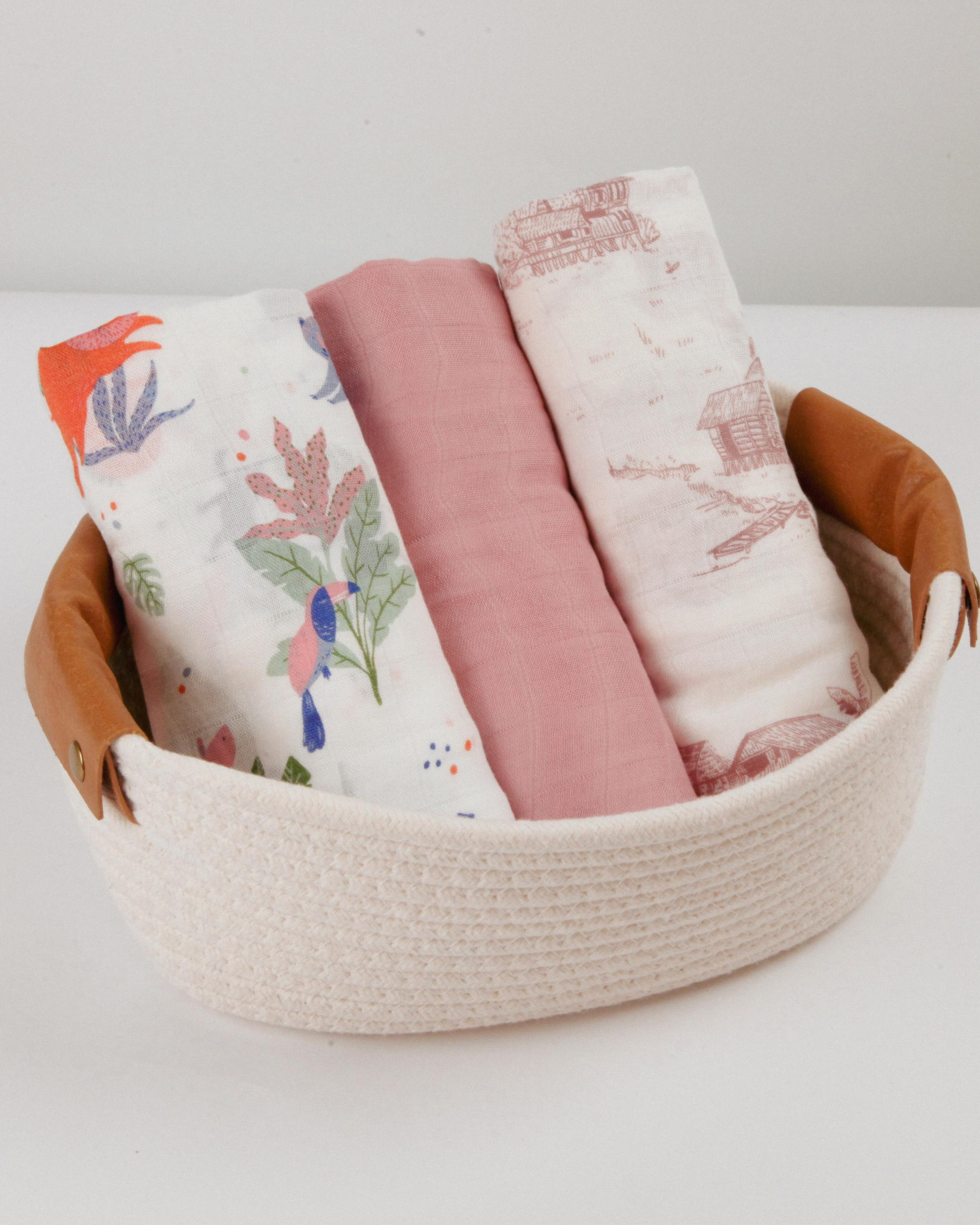 LITTLE REI | LRE Bamboo Swaddle 3PC